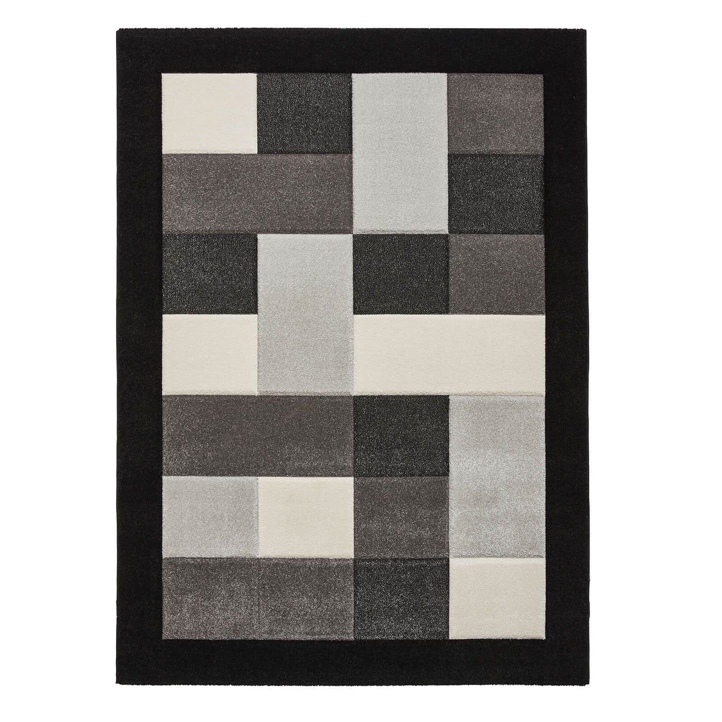 Brooklyn BRK04 (24368) Black/Grey (24368) Modern Rug