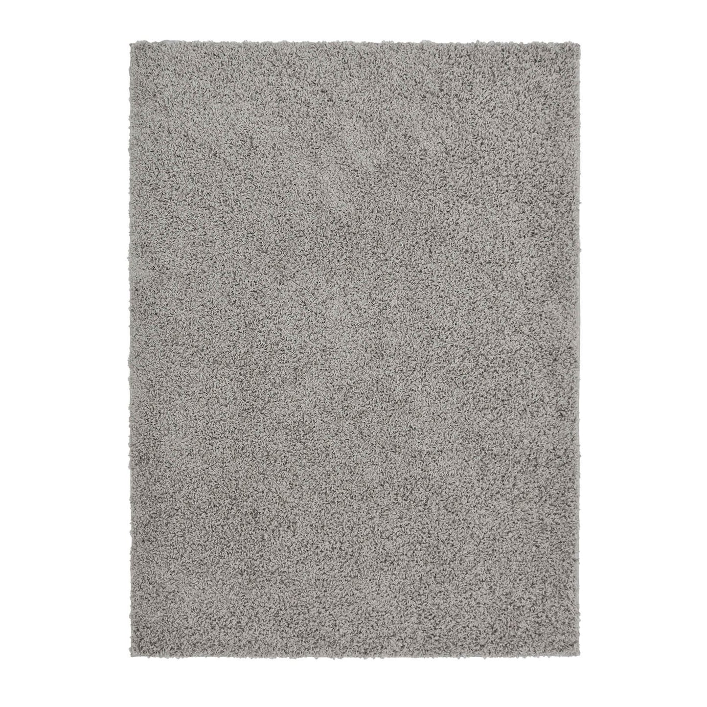 Jazz Shaggy Silver Plain Rug
