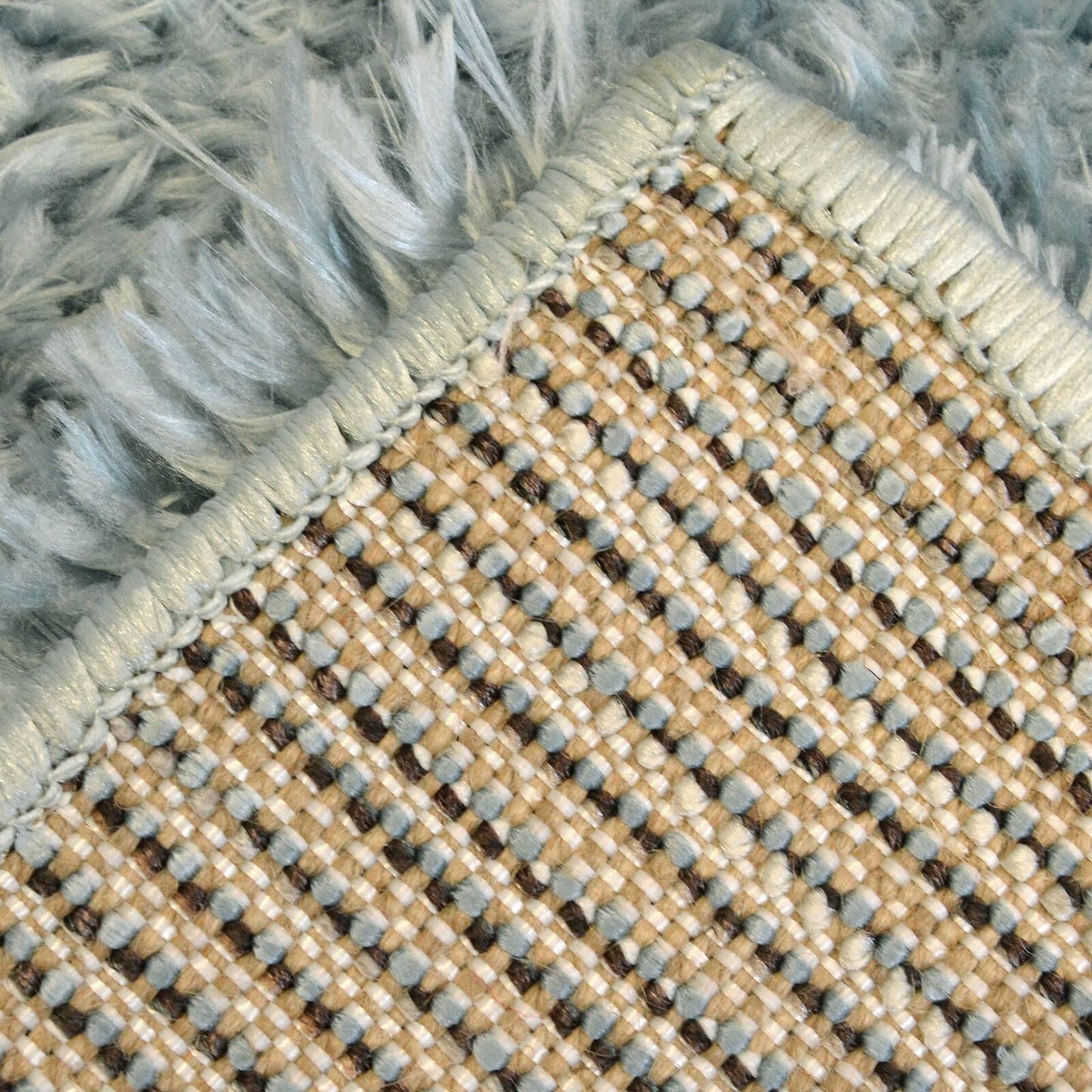 Lagom Duck Egg Plain Rug