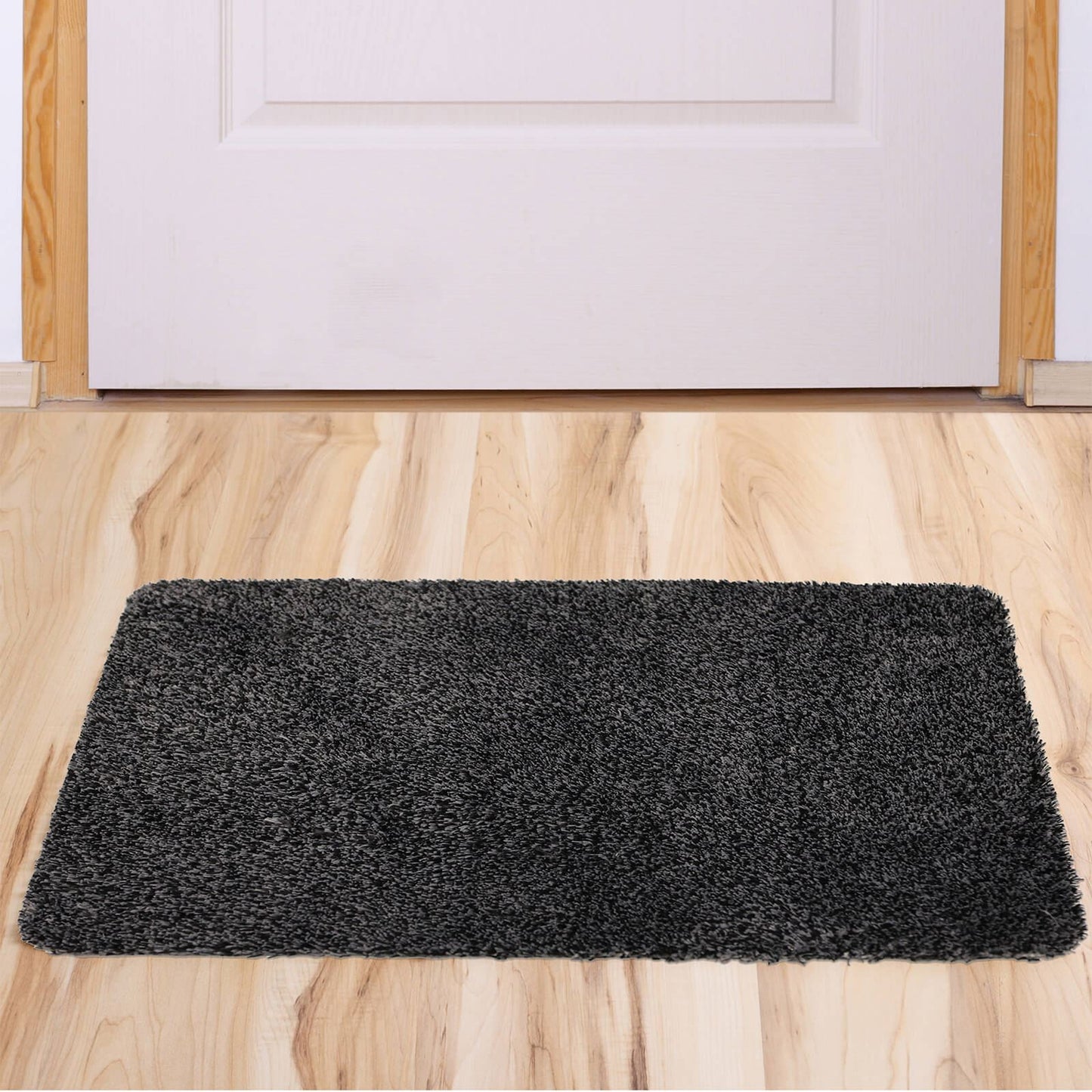 Dirtbuster Anthracite Plain Rug