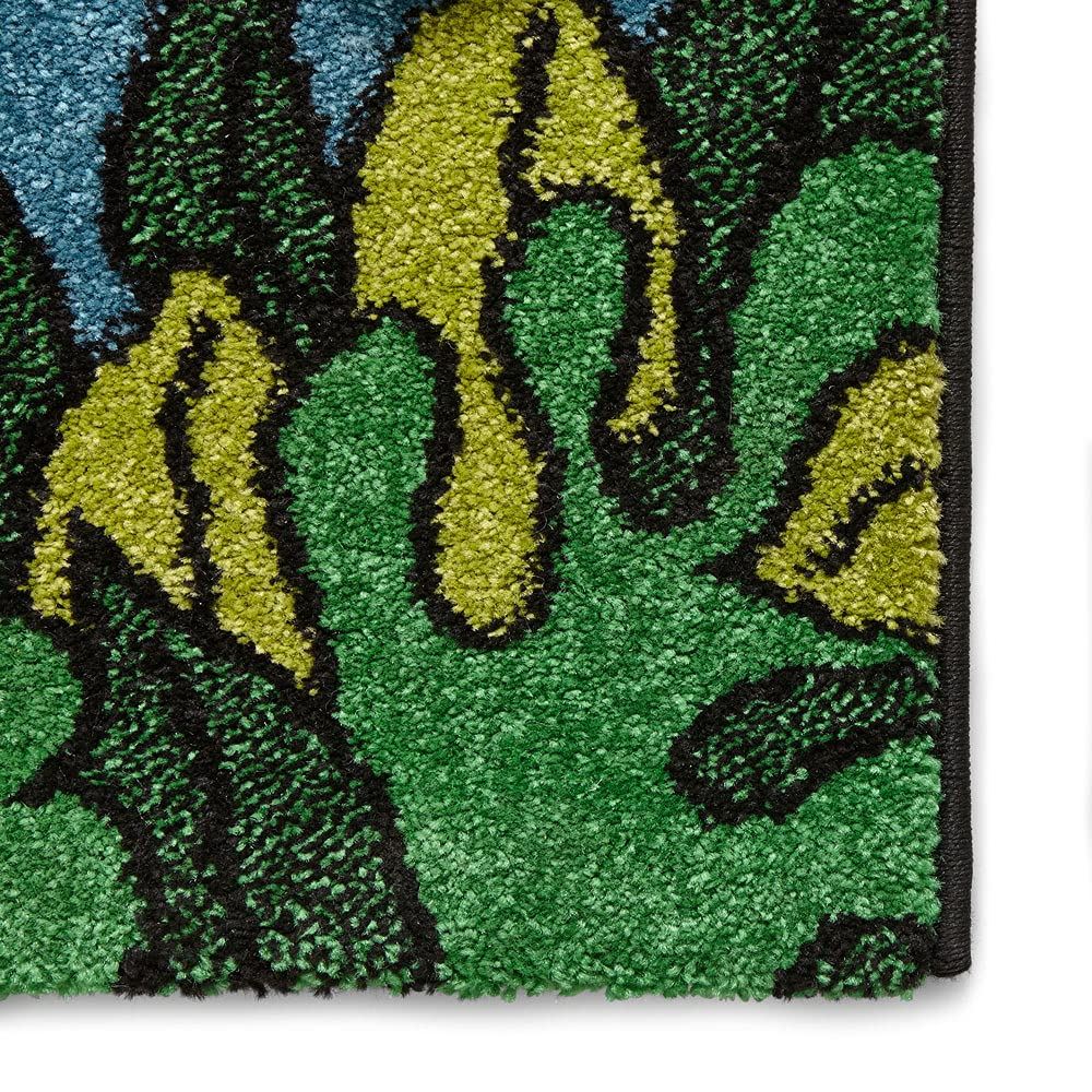 Brooklyn Kids 53747 (22317) Green Kids Rug