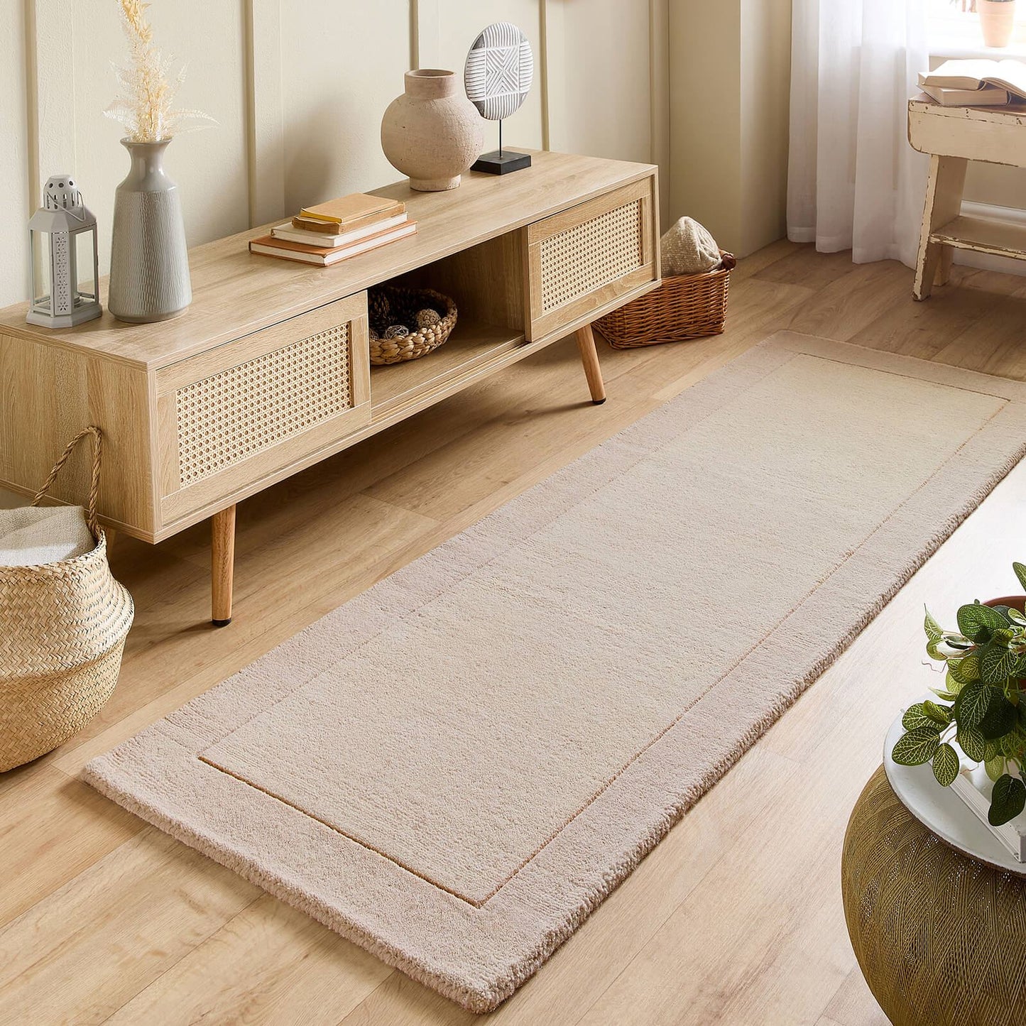 Origins Borders Natural Rug