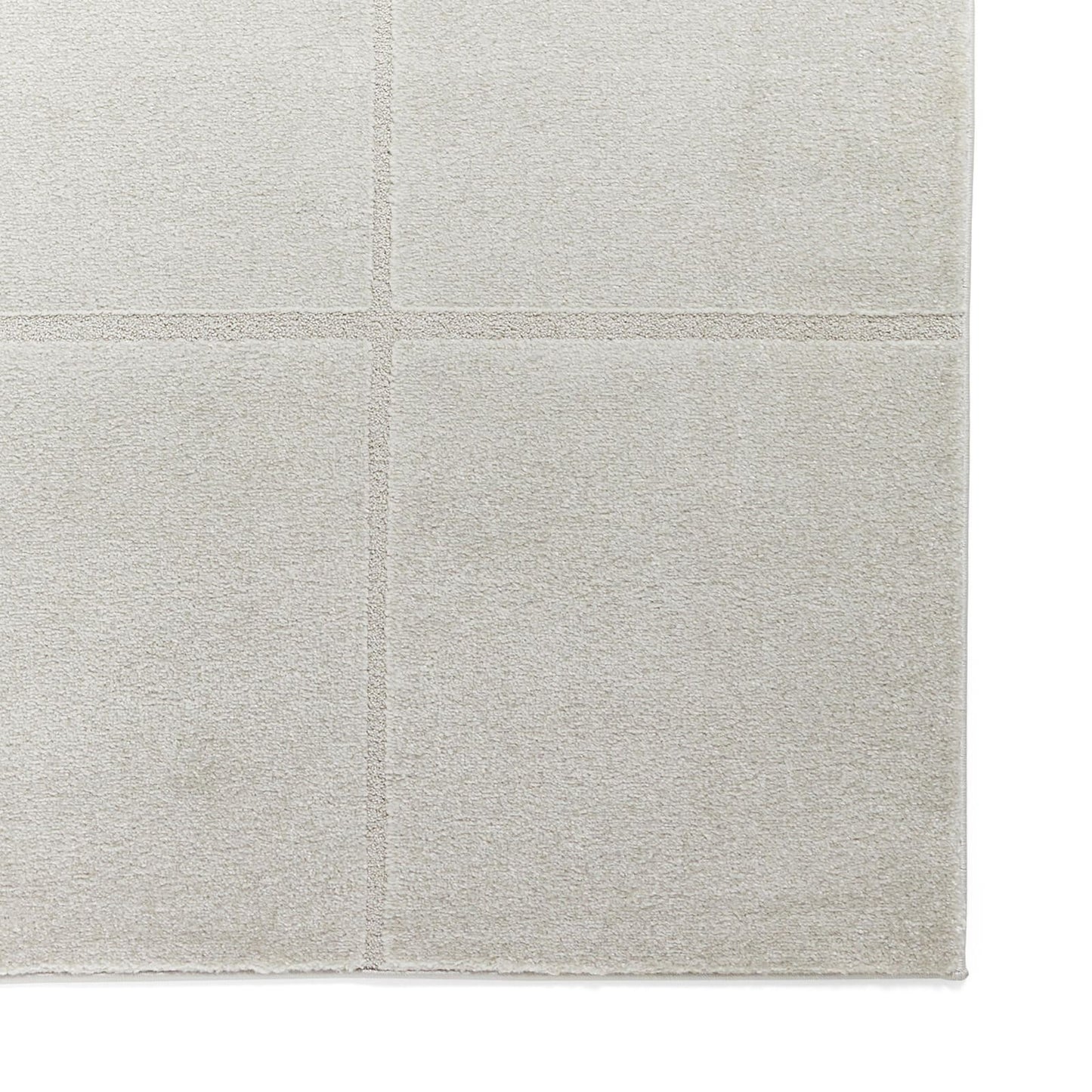 Elio 70100 Silver Modern Geometric Rug
