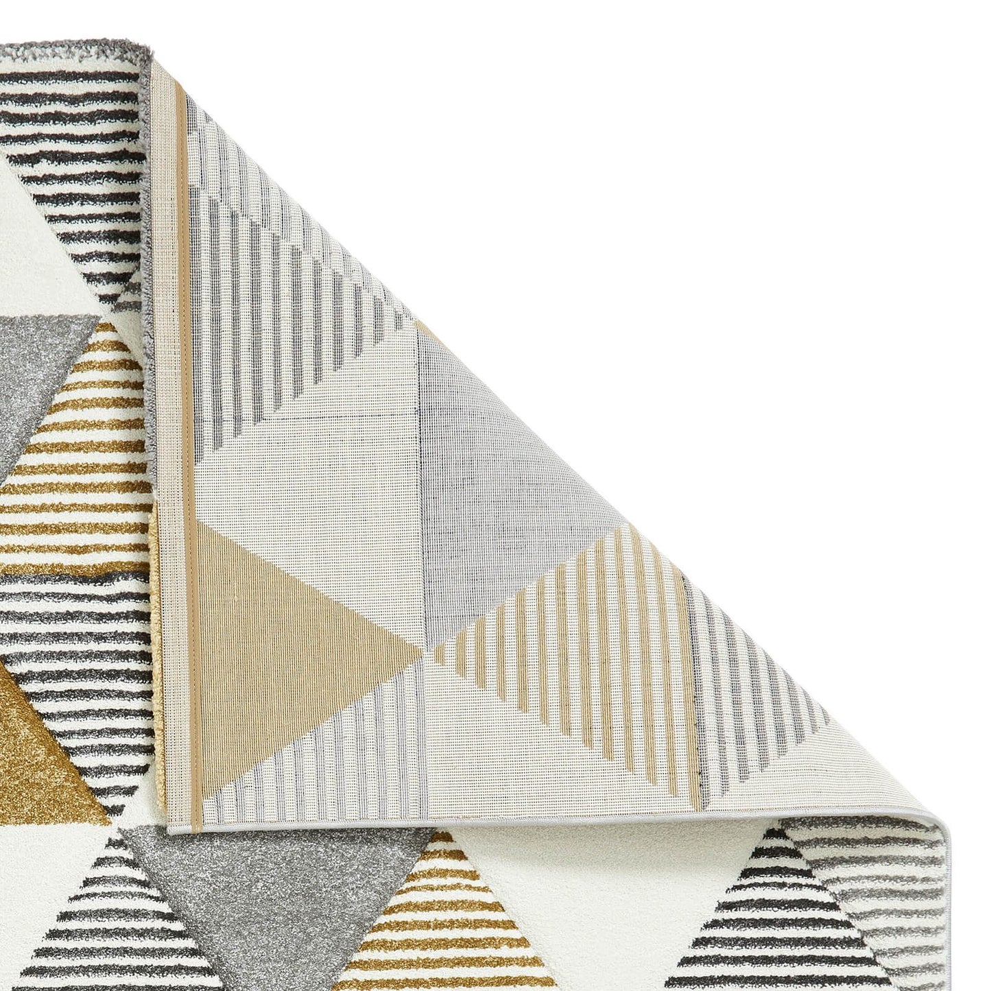 Brooklyn BRK15 (24369) Grey/Yellow (24369) Modern Rug