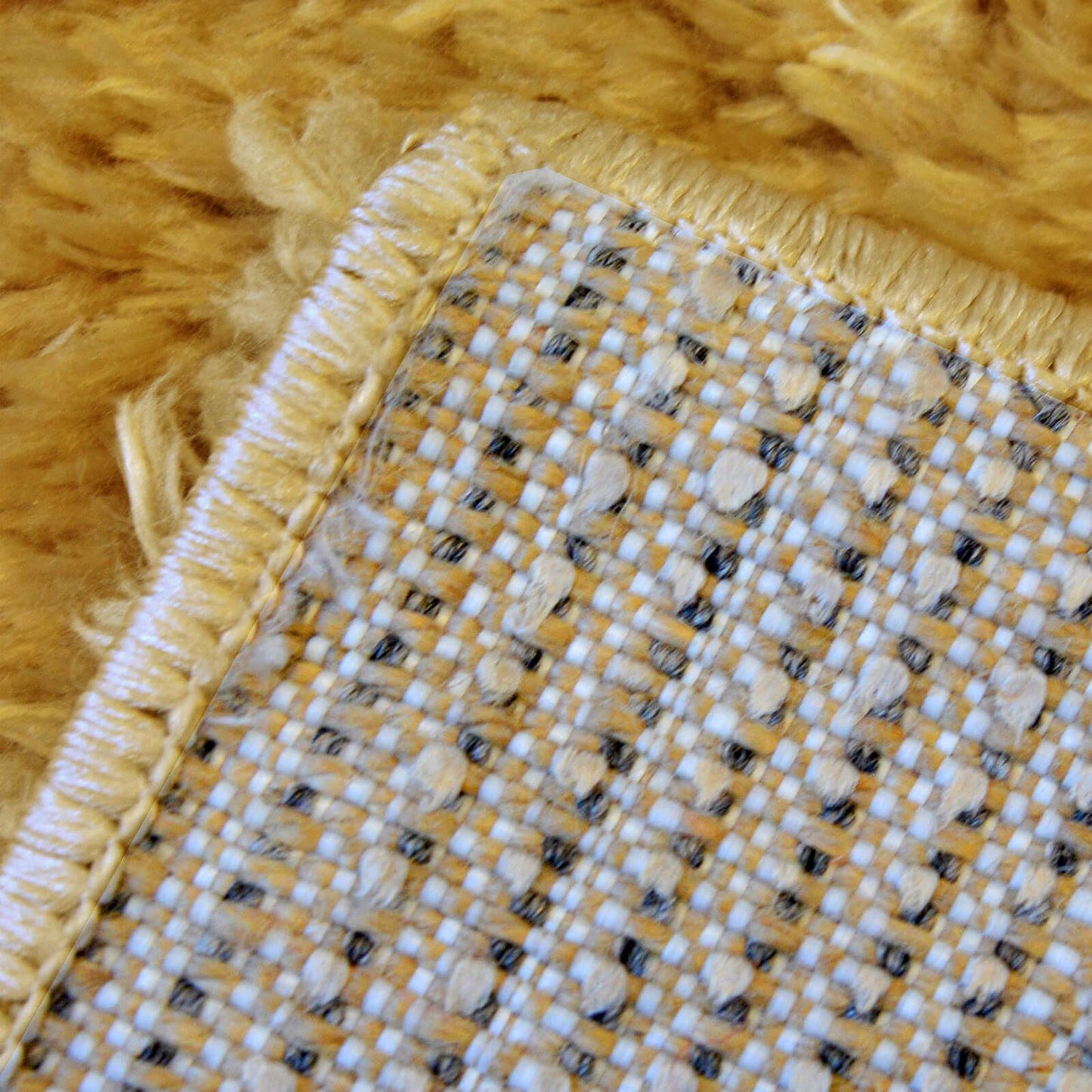 Lagom Ochre Plain Rug