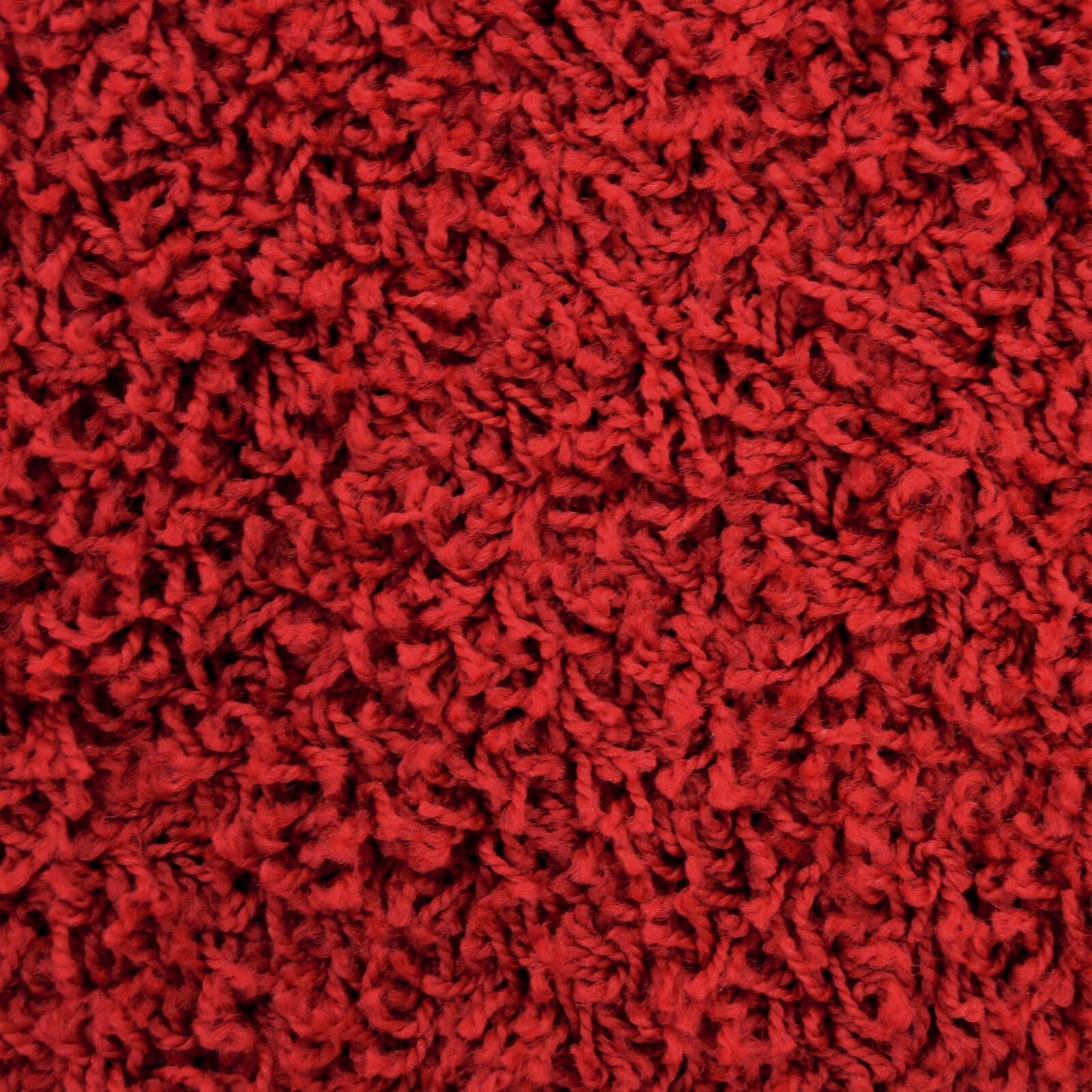 Jazz Shaggy Red Plain Rug