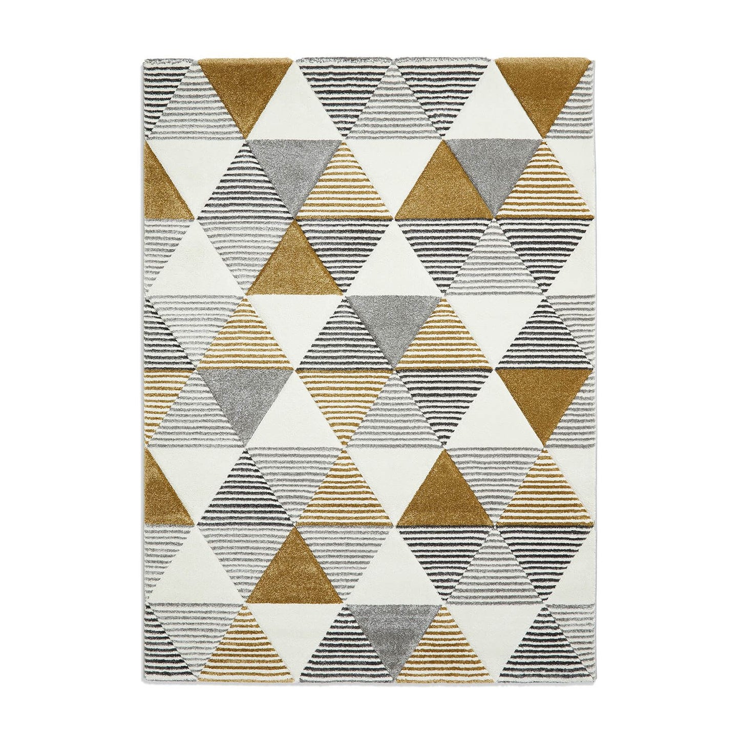 Brooklyn BRK15 (24369) Grey/Yellow (24369) Modern Rug