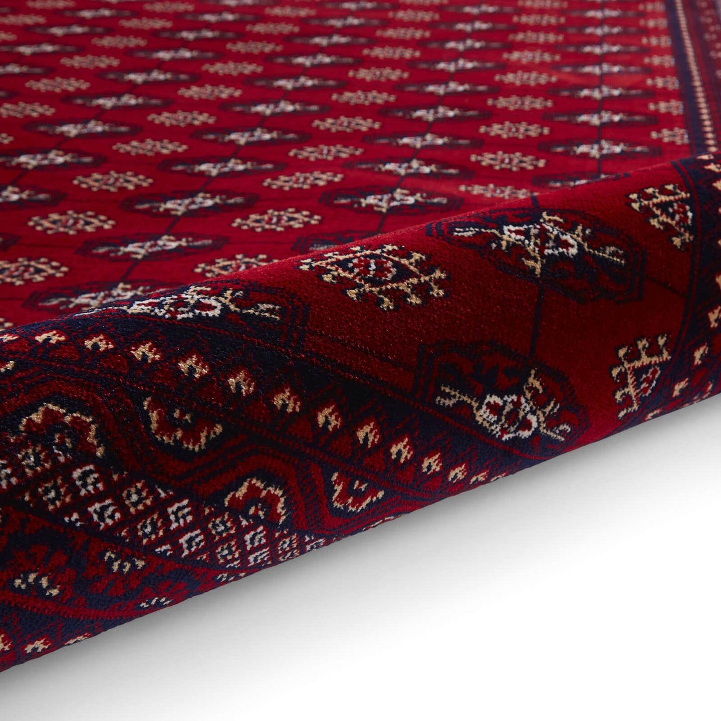 Dubai 62096 Red Traditional Rug