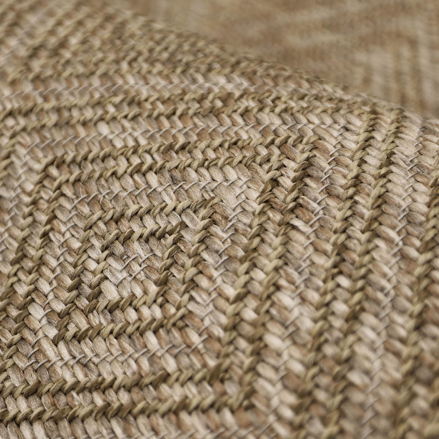 Summer Diamonds Geometric Latte Rug