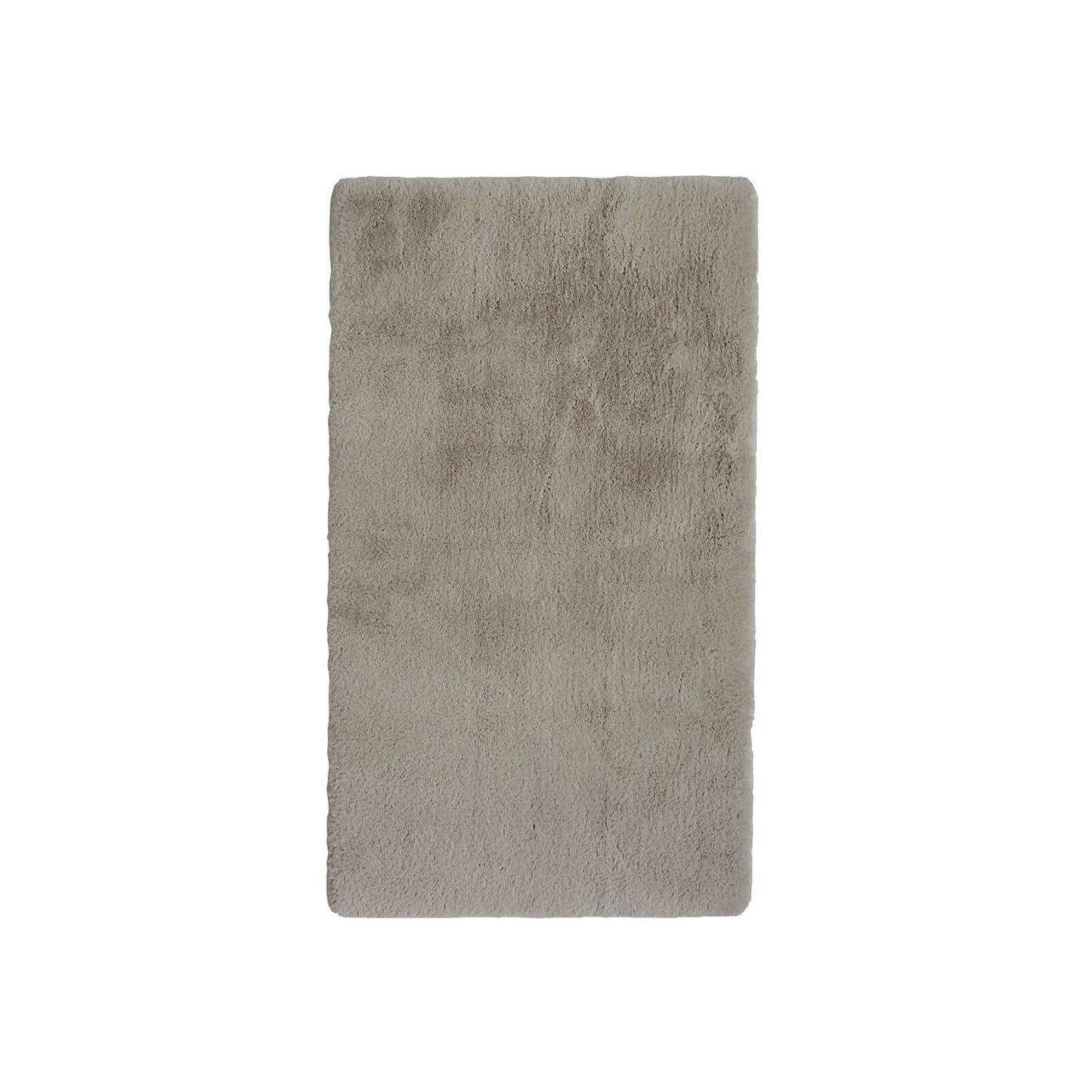 Luxury Faux Fur Natural Plain Rug