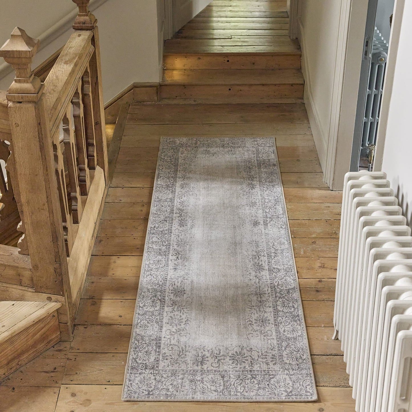 Hug Rug Eco-Washable Brocade Border Rug