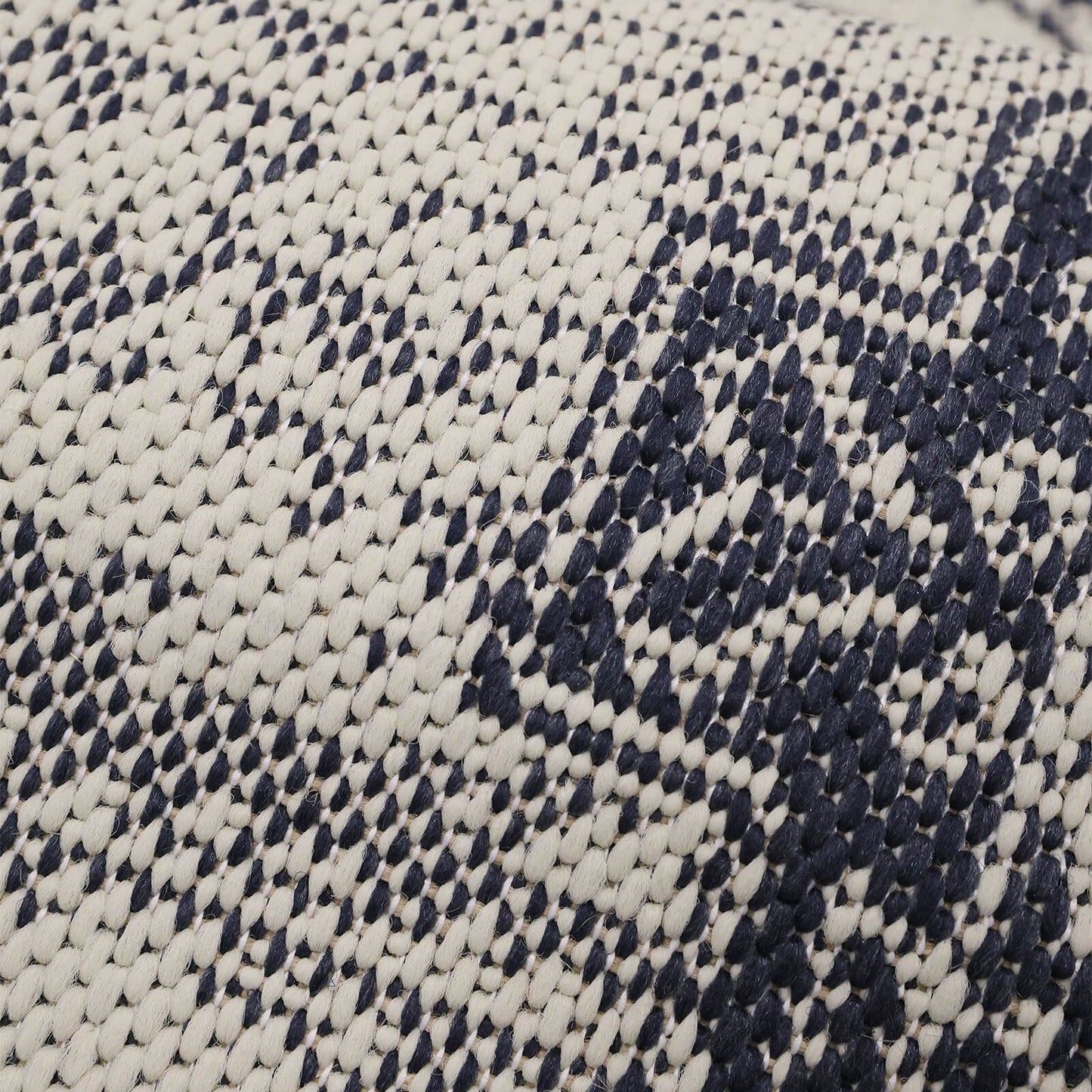 Flatweave Gel Medallion Navy Rug