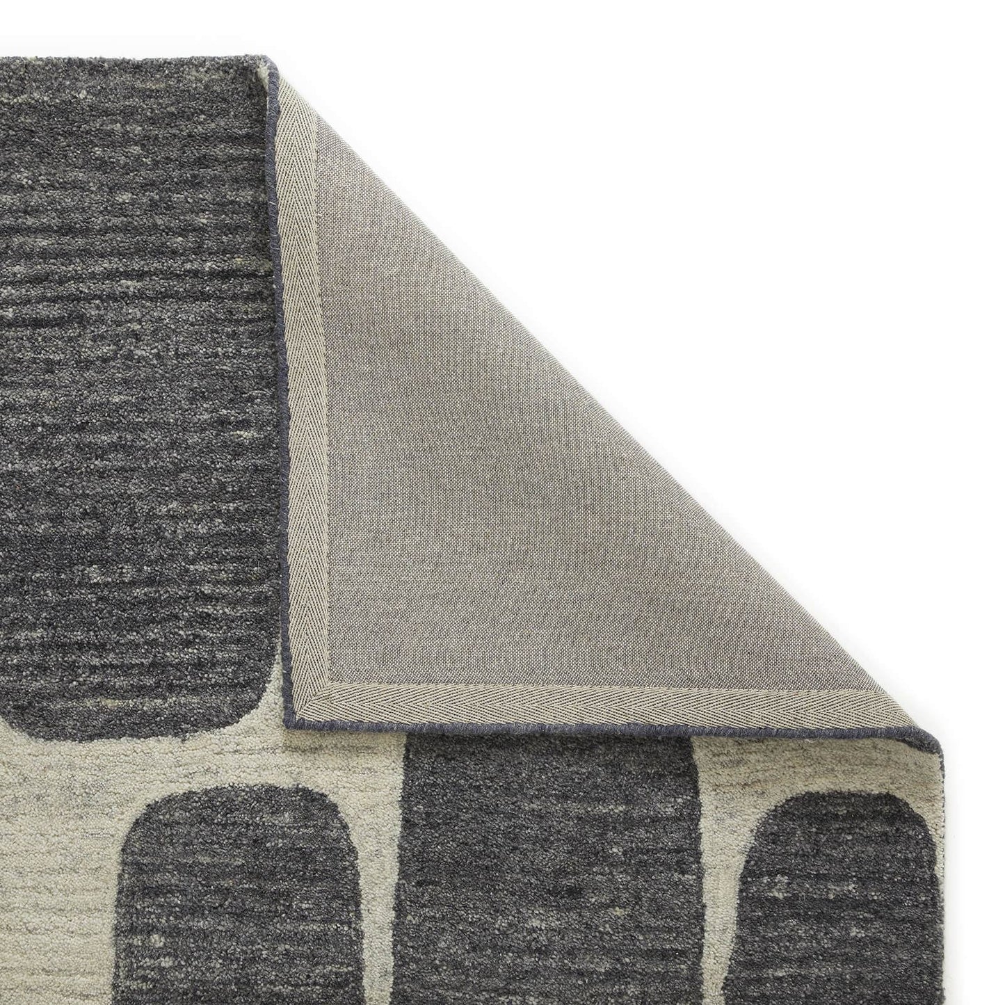 Vista Retro Modern Cream Rug