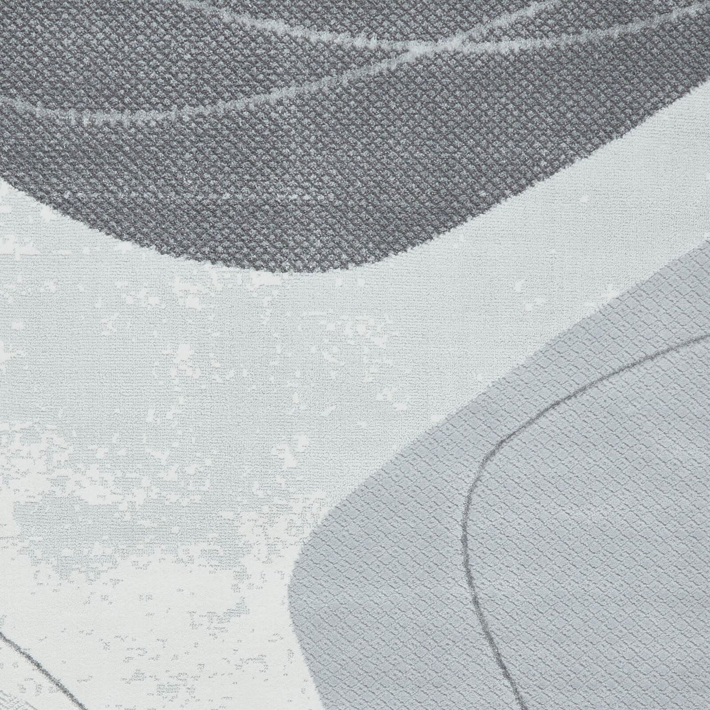 Apollo E9974 Grey/Silver Modern Abstract Rug