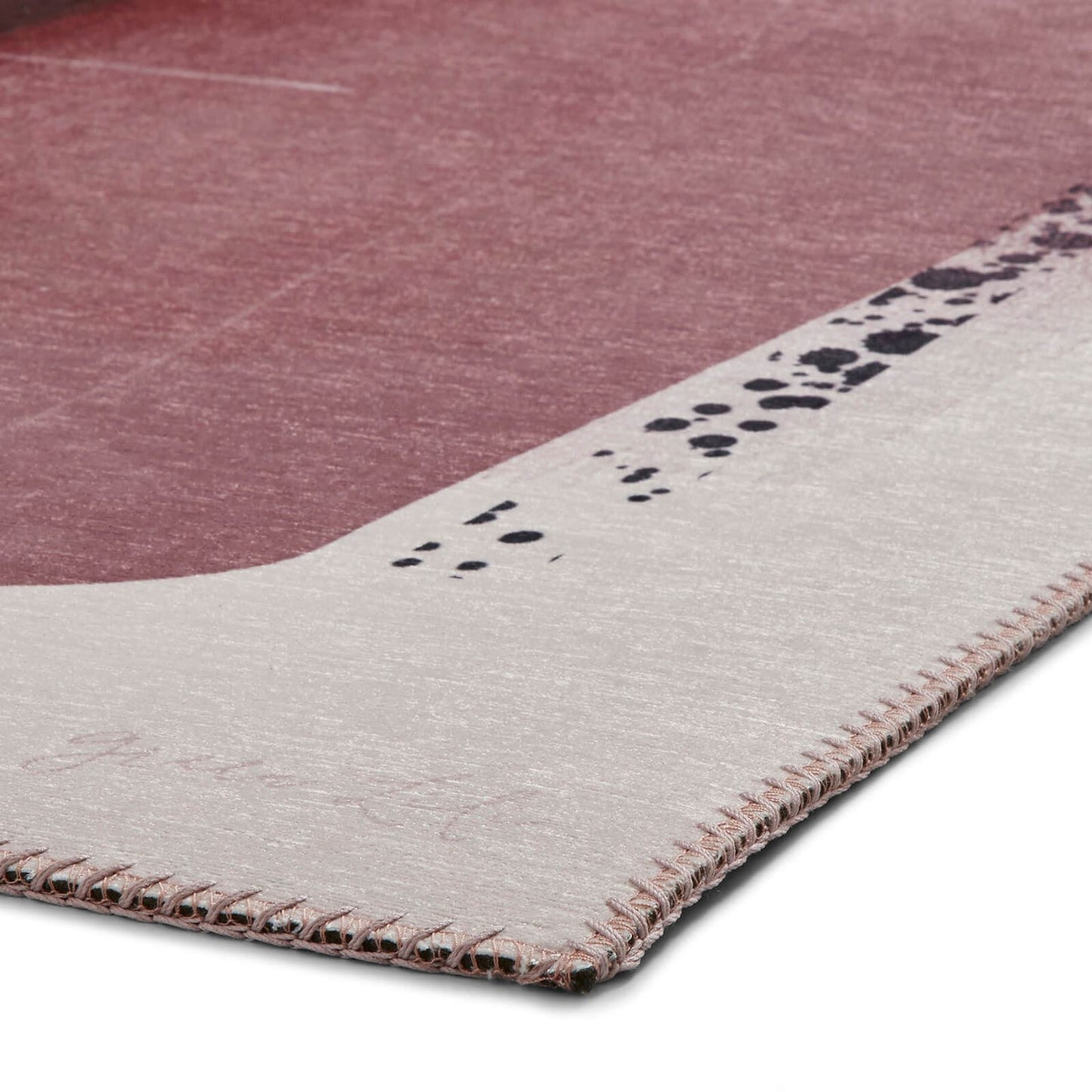 Michelle Collins AB0151 Rose/Crimson Modern Rug