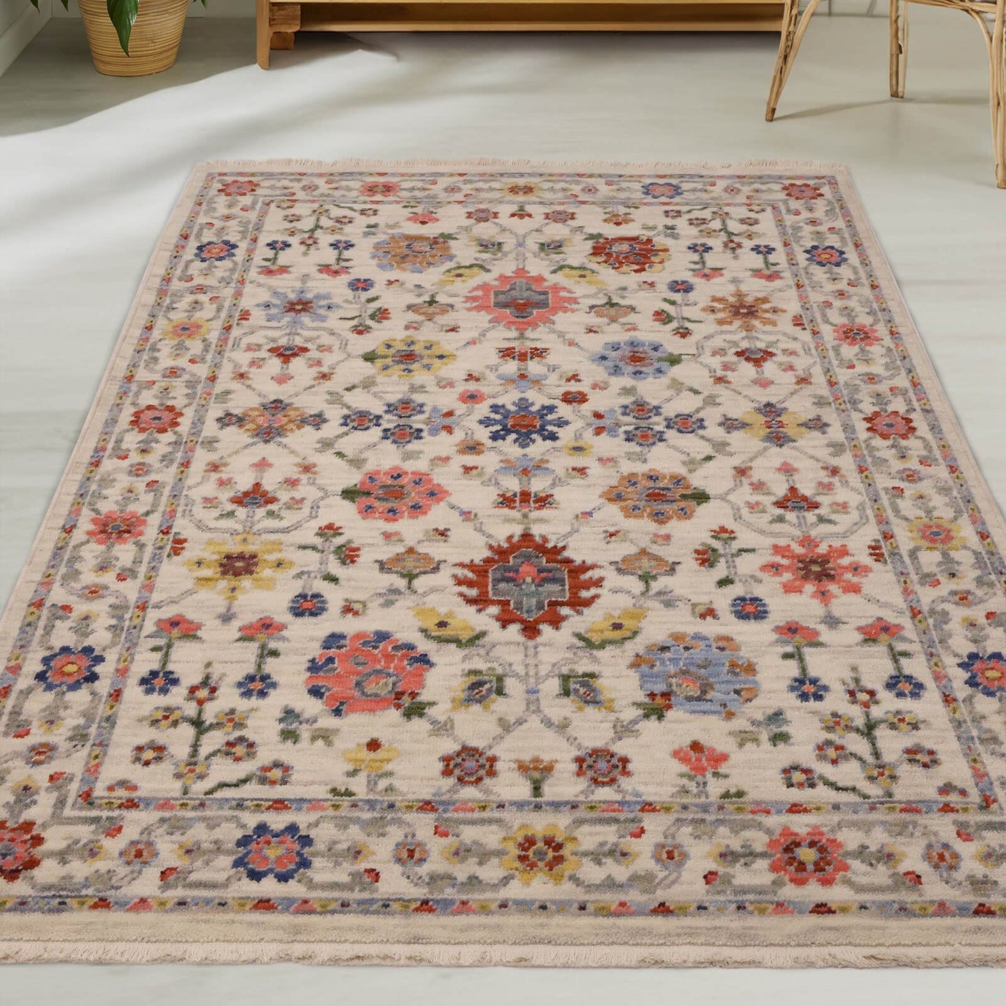 New Nomad Floral Multi Rug
