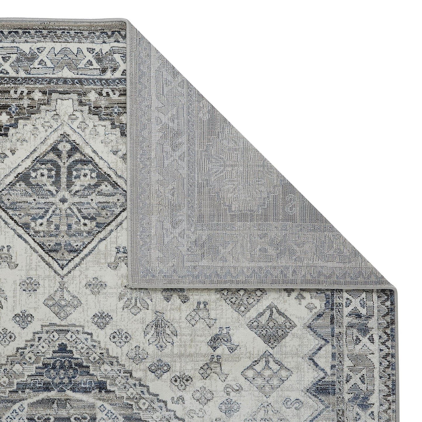 Kendra 2603 H Traditional Grey Rug - 160 X 235cm (5ft 2" x 7ft 7")