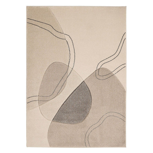 Newport Abstract Natural Rug