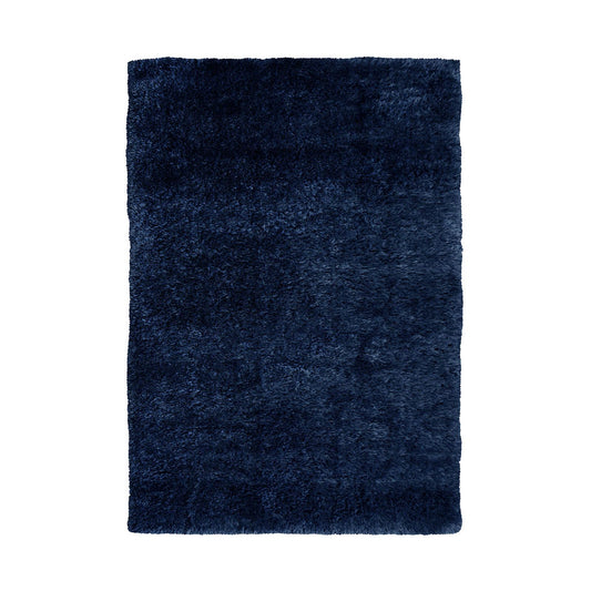 Lagom Navy Plain Rug