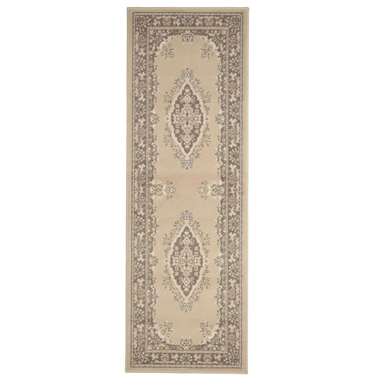 Maestro Natural Traditional Rug - 067 X 200cm Hall Runner