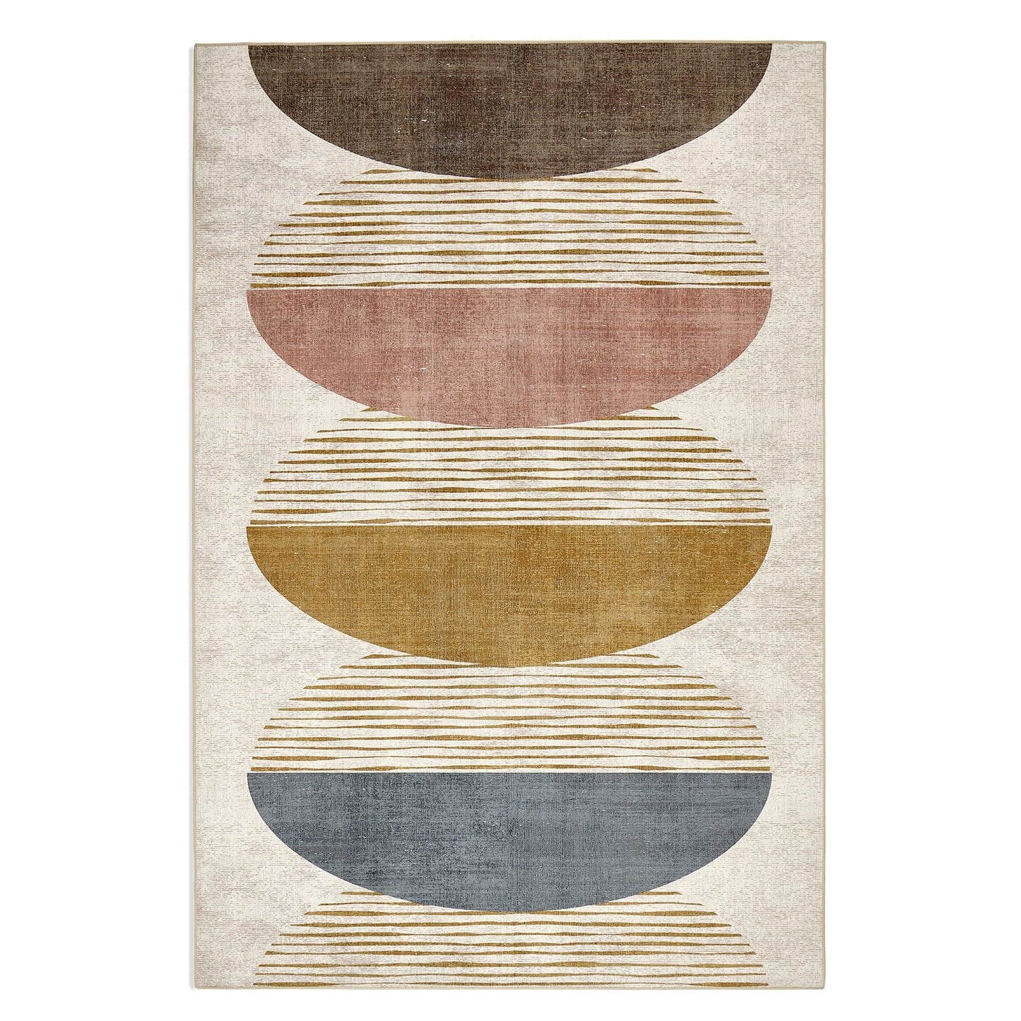 Hug Rug Eco-Washable Oval Eclipse Rug