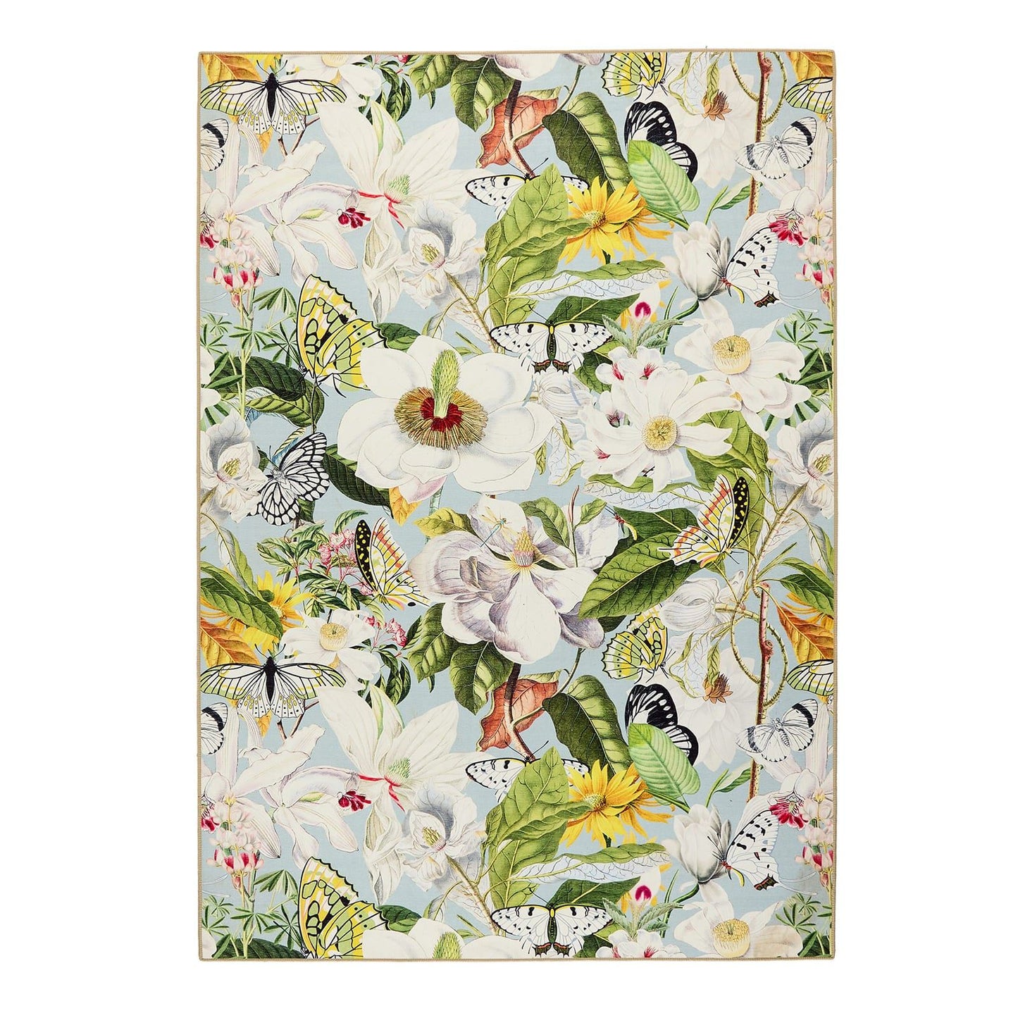 Hug Rug Eco-Washable Butterfly Blooms Rug