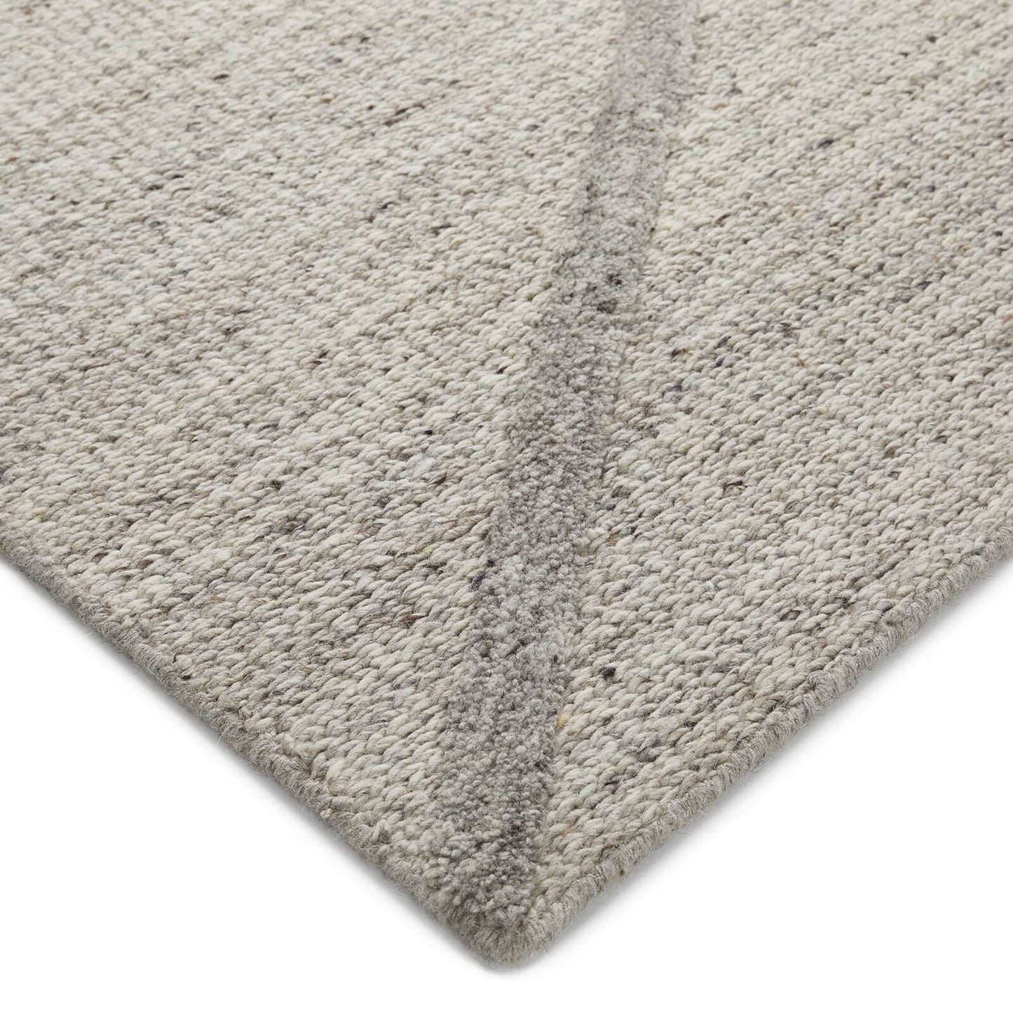 Stellar Checker Textured Natural Rug