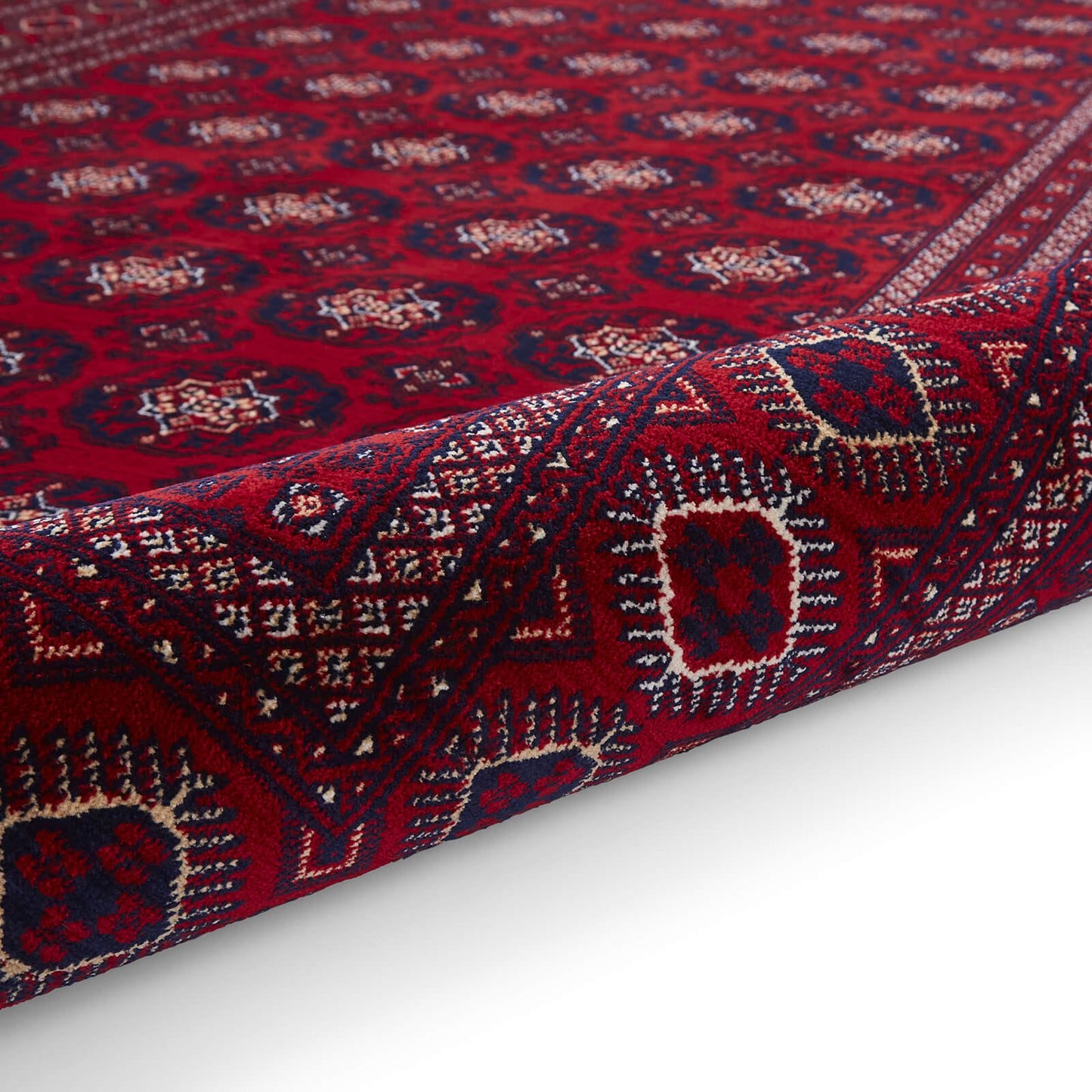 Dubai 62098 Red Traditional Rug