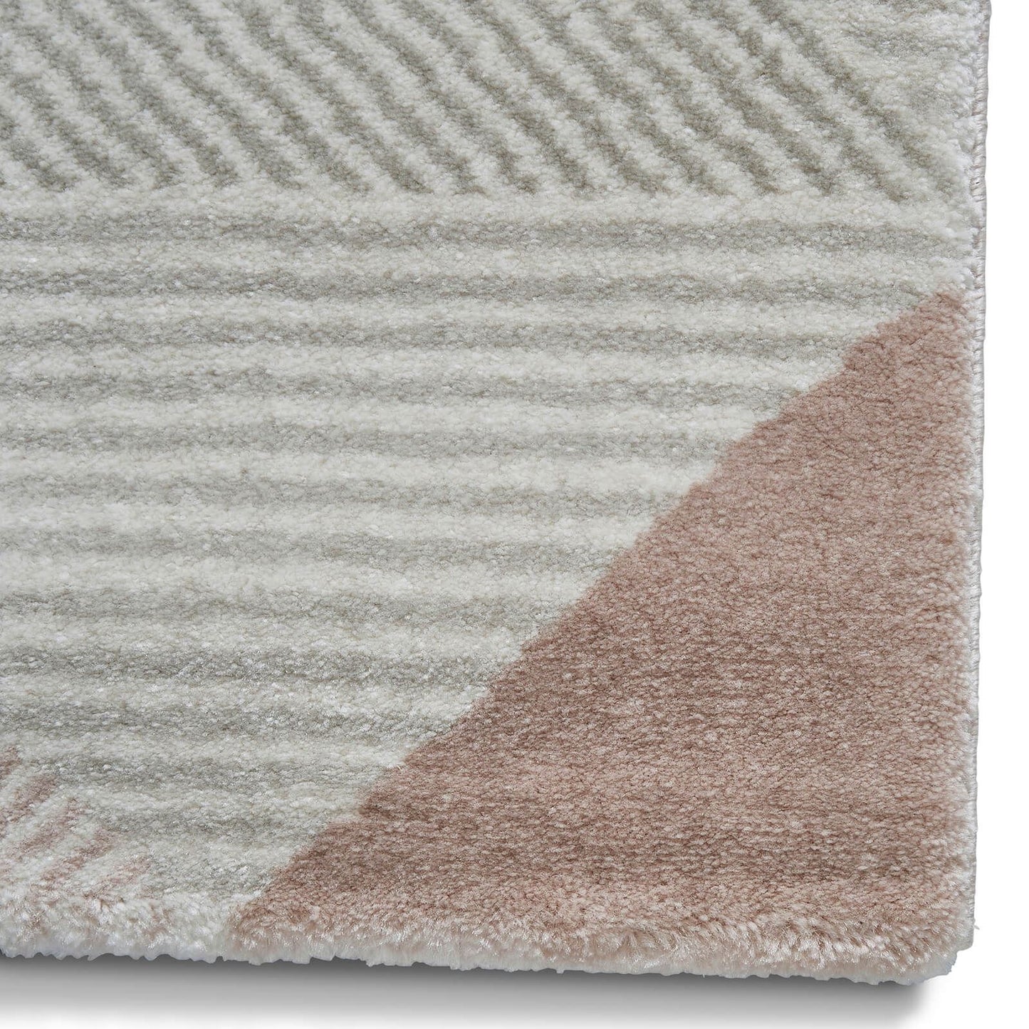 Aurora 53514 Grey/Rose Modern Rug