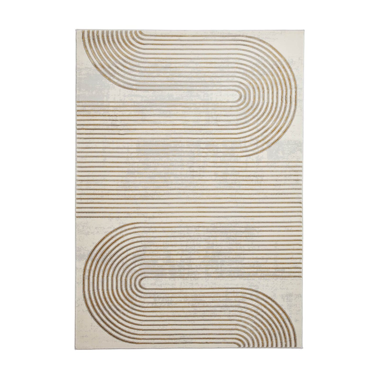 Apollo 2683 Grey/Gold Modern Rug