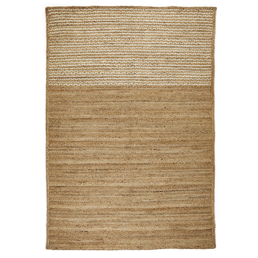 Naturals Stripes Natural/Bleach Rug - 160x230