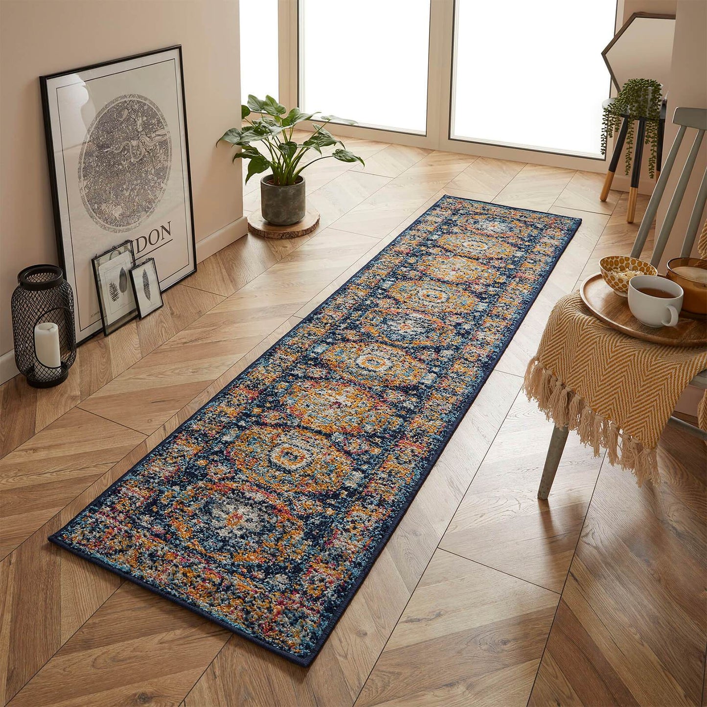 Gilbert 8021 M Multicoloured Traditional Rugs
