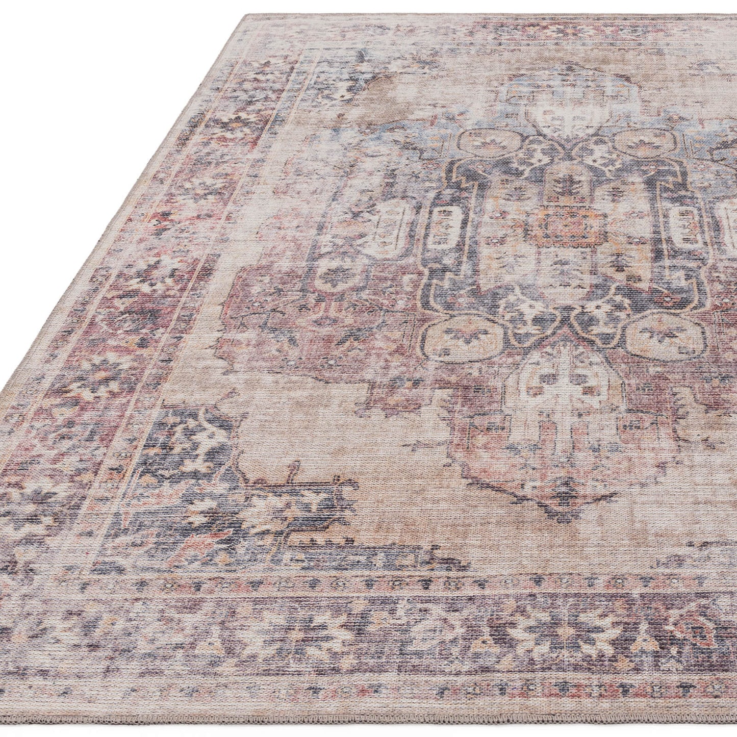 Asiatic Kaya Lila KY12 Red Rug