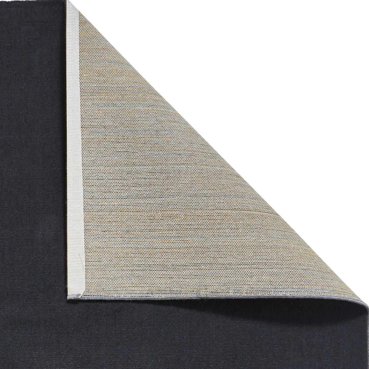 Think Rugs Vancouver 18487 Grey / Black Rug