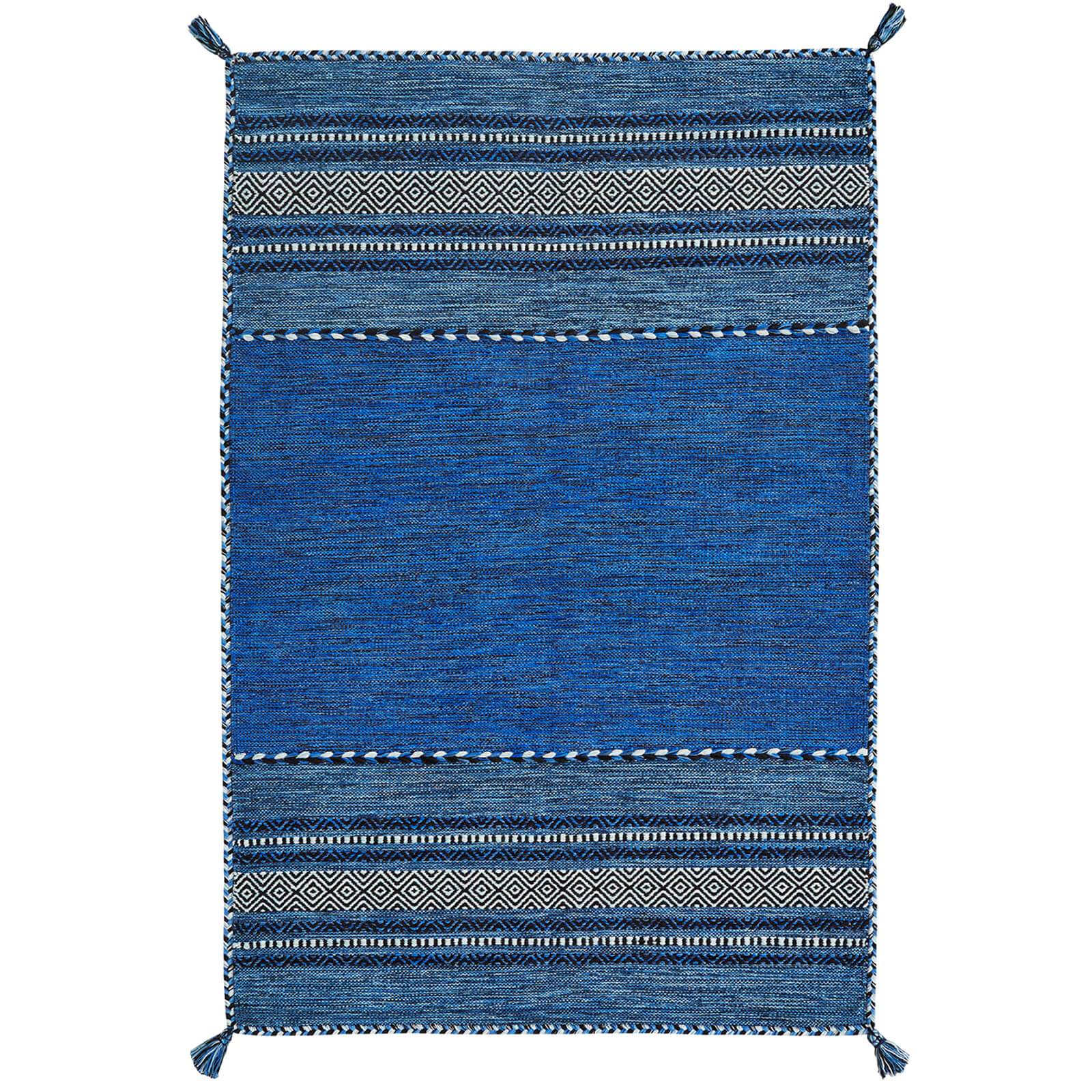Oriental Weavers Kelim Blue Rug