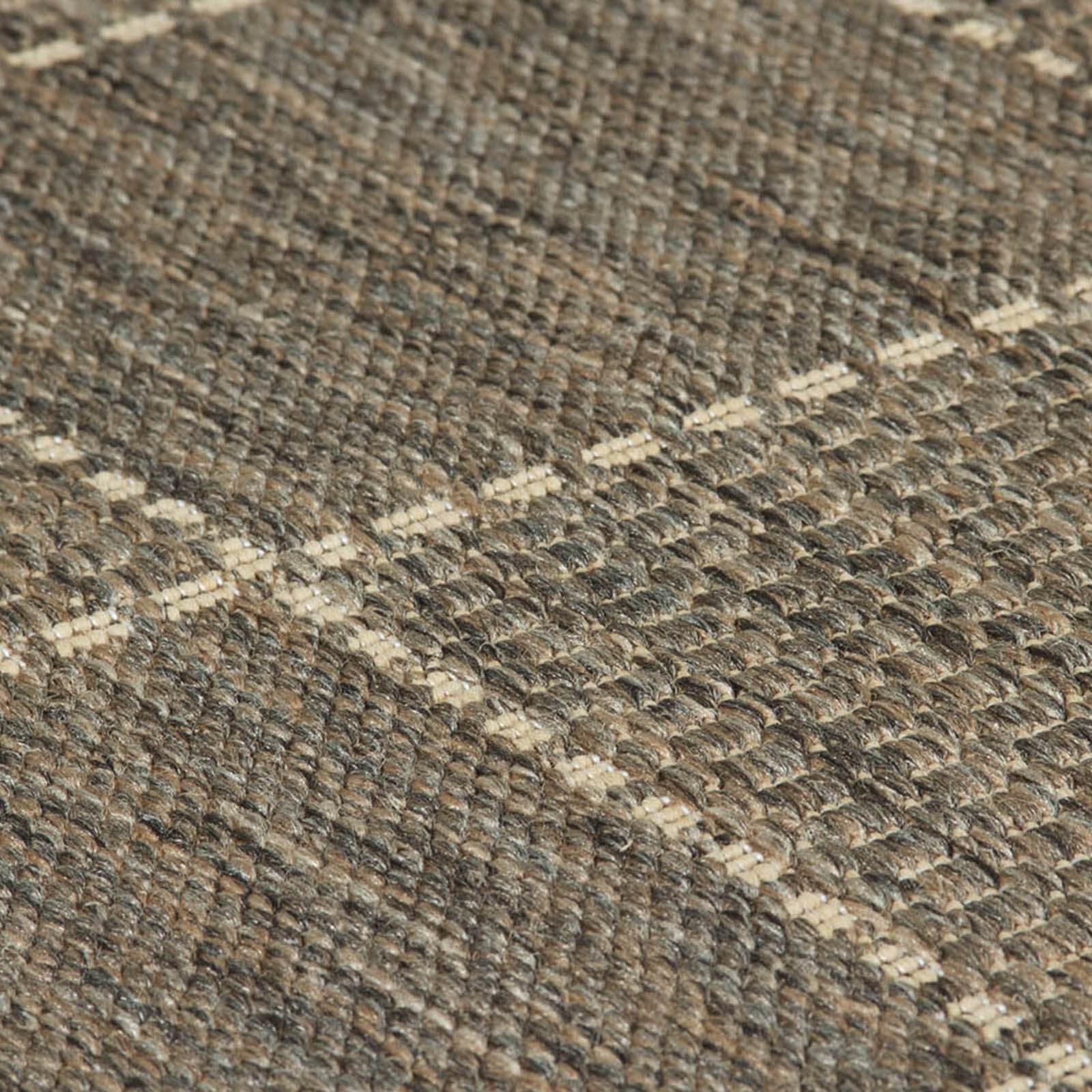 Oriental Weavers Checked Flatweave Grey Rug