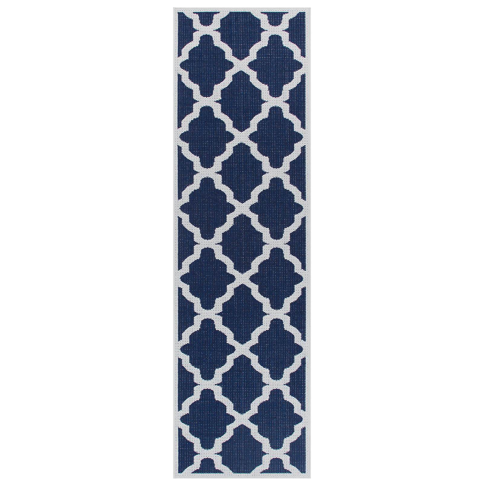Oriental Weavers Moda Trellis Blue Rug