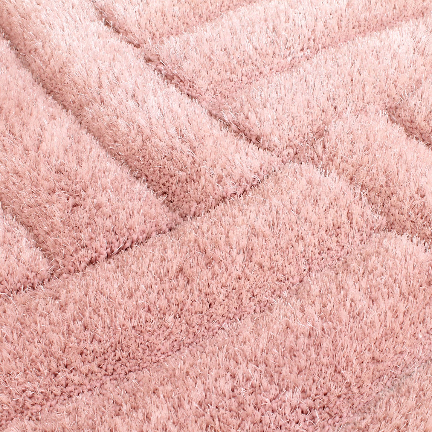 Ultimate Home Living 3D Carved Mumbai Pink Rug