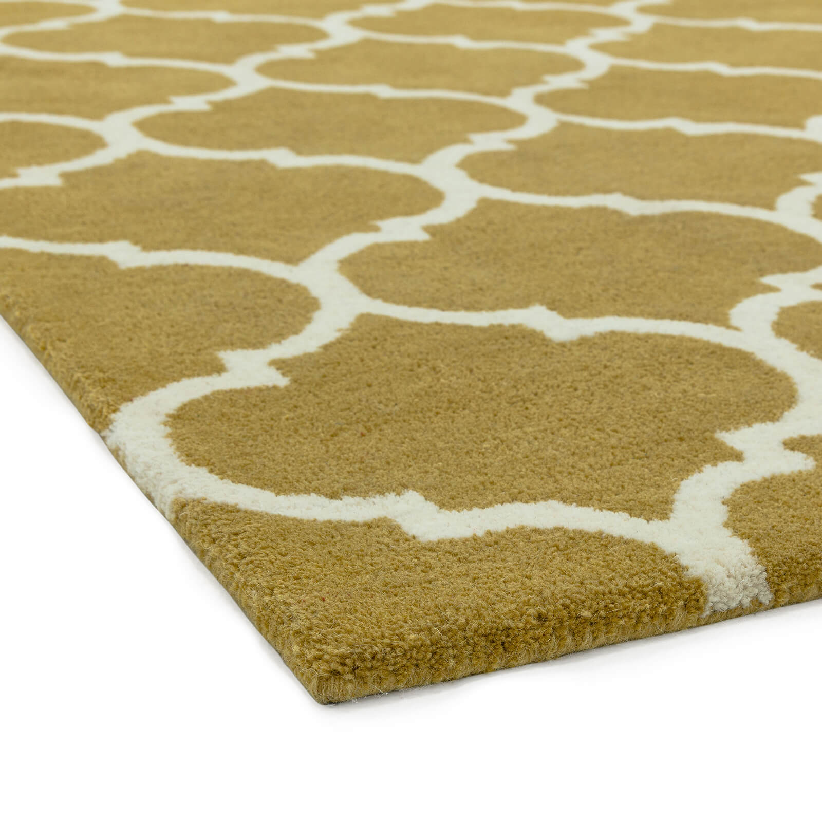 Asiatic Albany Ogee Ochre Rug