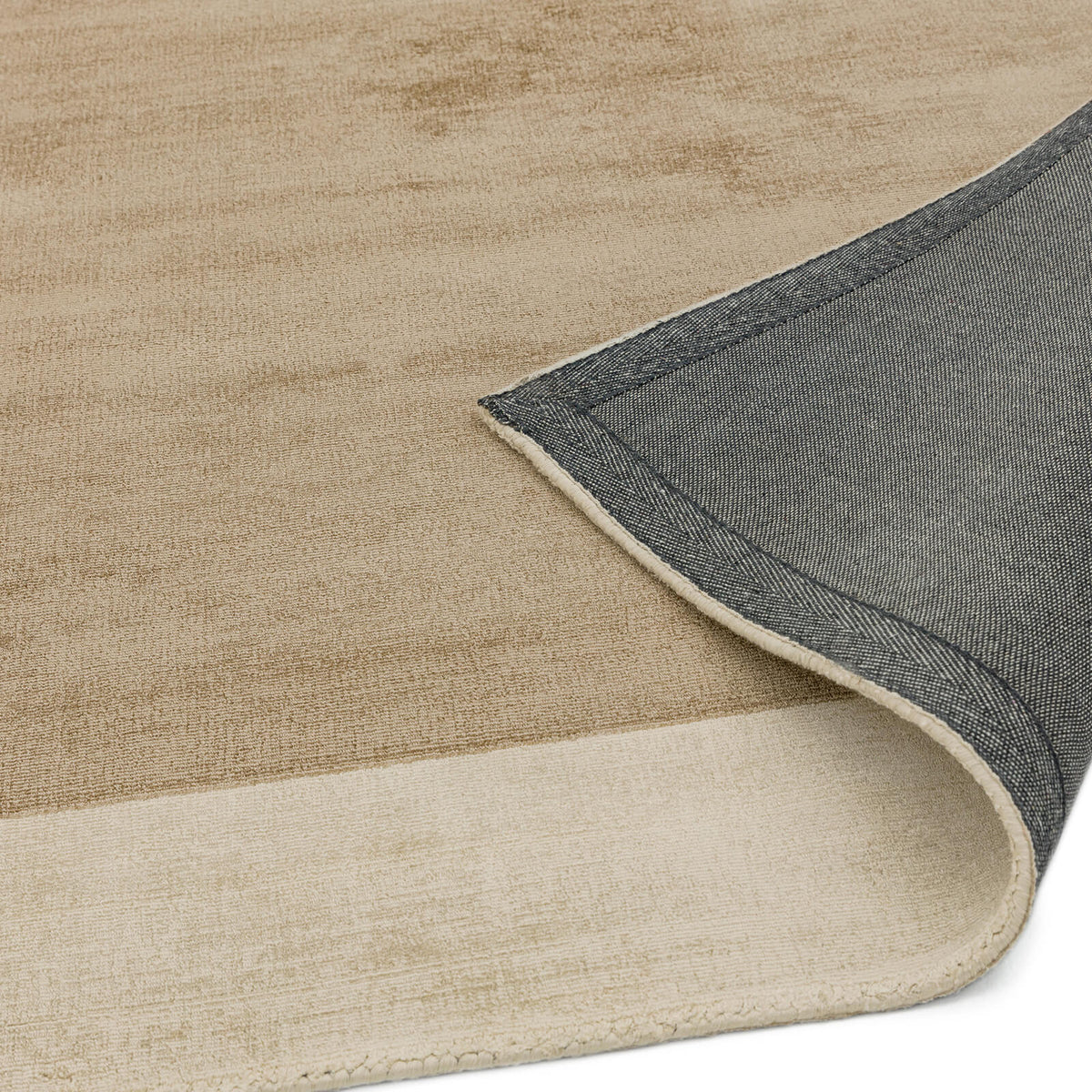 Blade Border Rug Blade Border Beige and Brown Plain Rug – e-Rugs.co.uk