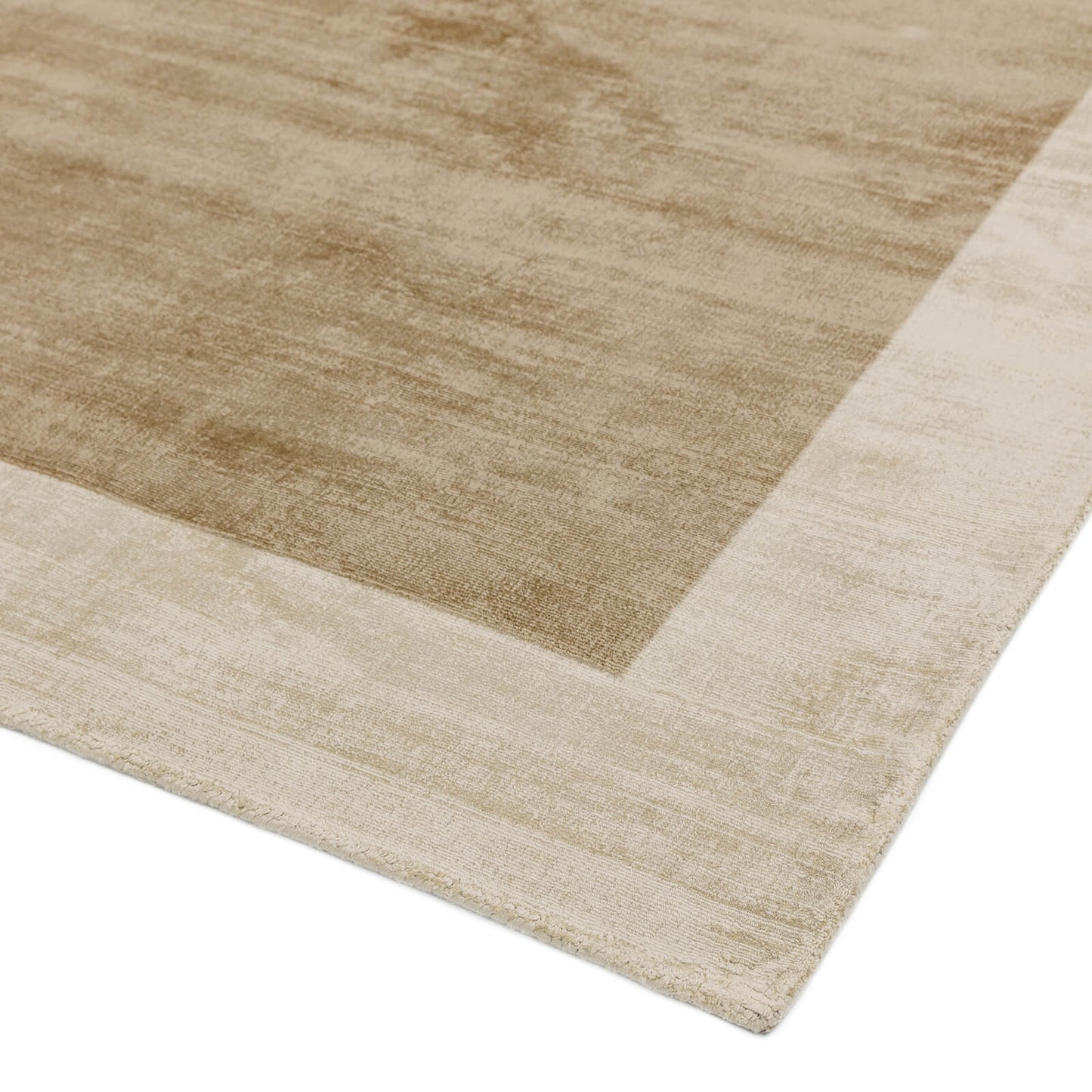Asiatic Blade Border Putty / Champagne Rug