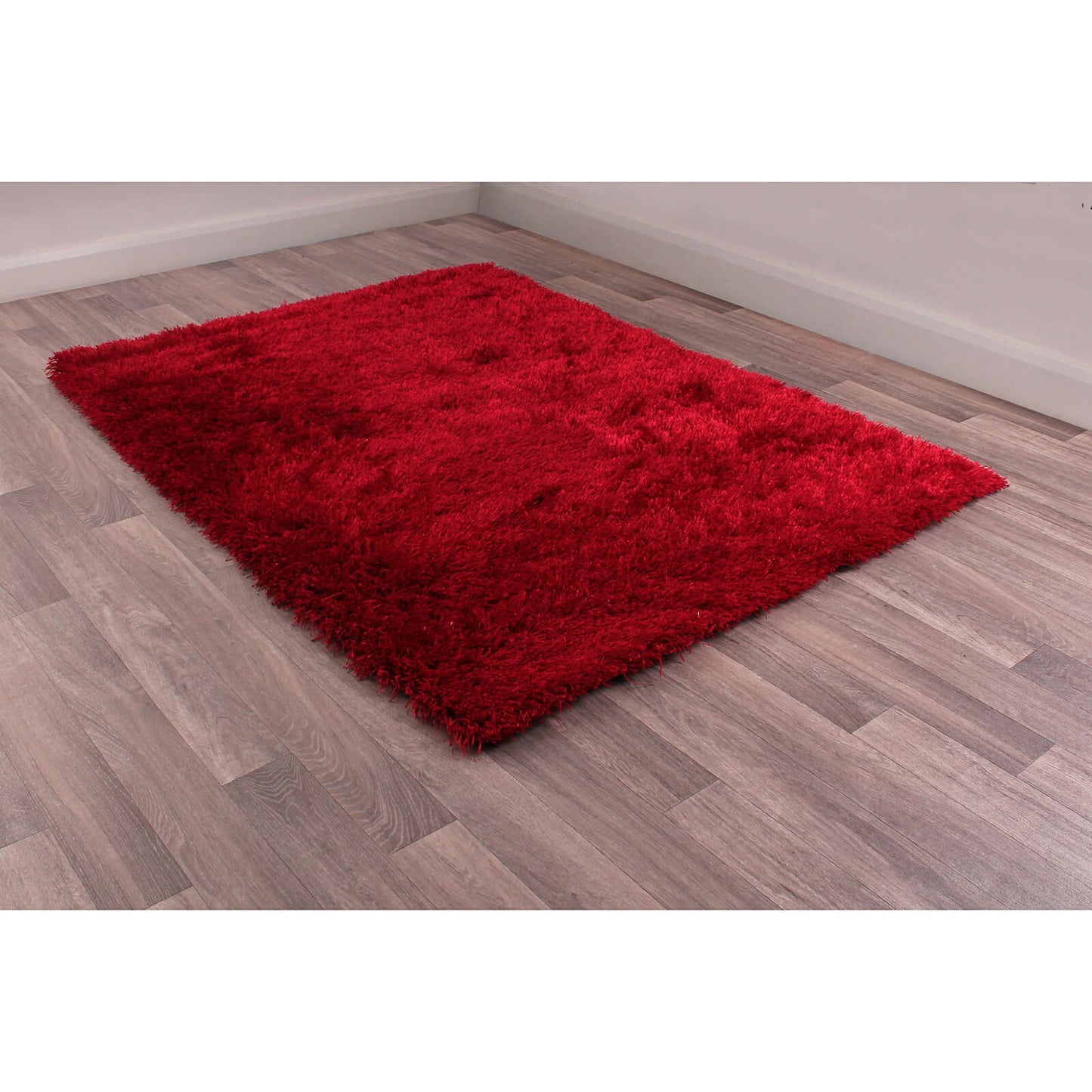 Ultimate Home Living Boston Plain Red Rug