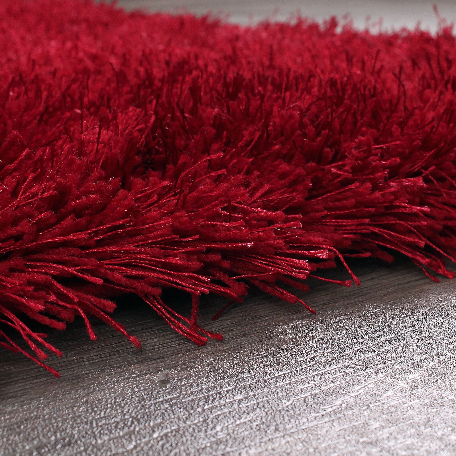 Ultimate Home Living Boston Plain Red Rug