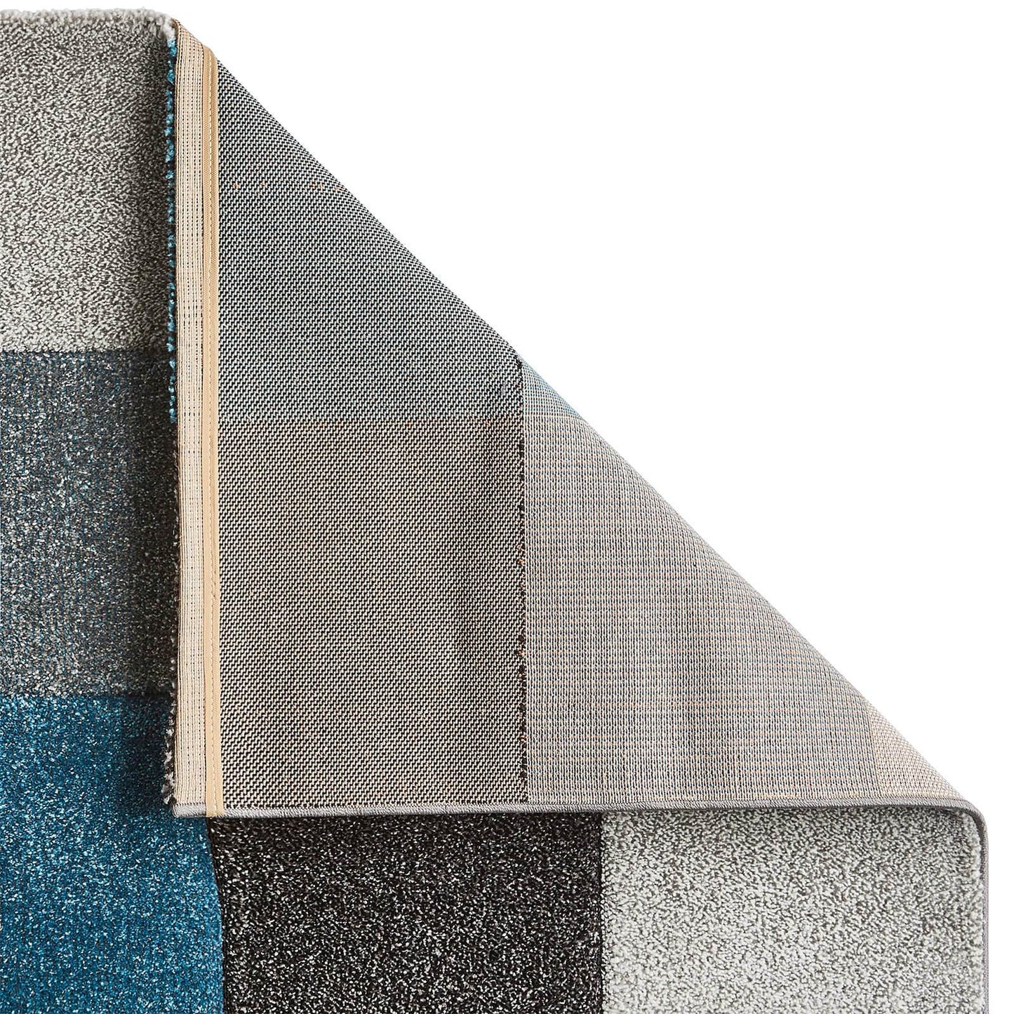 Think Rugs Brooklyn 646 Blue / Grey Rug