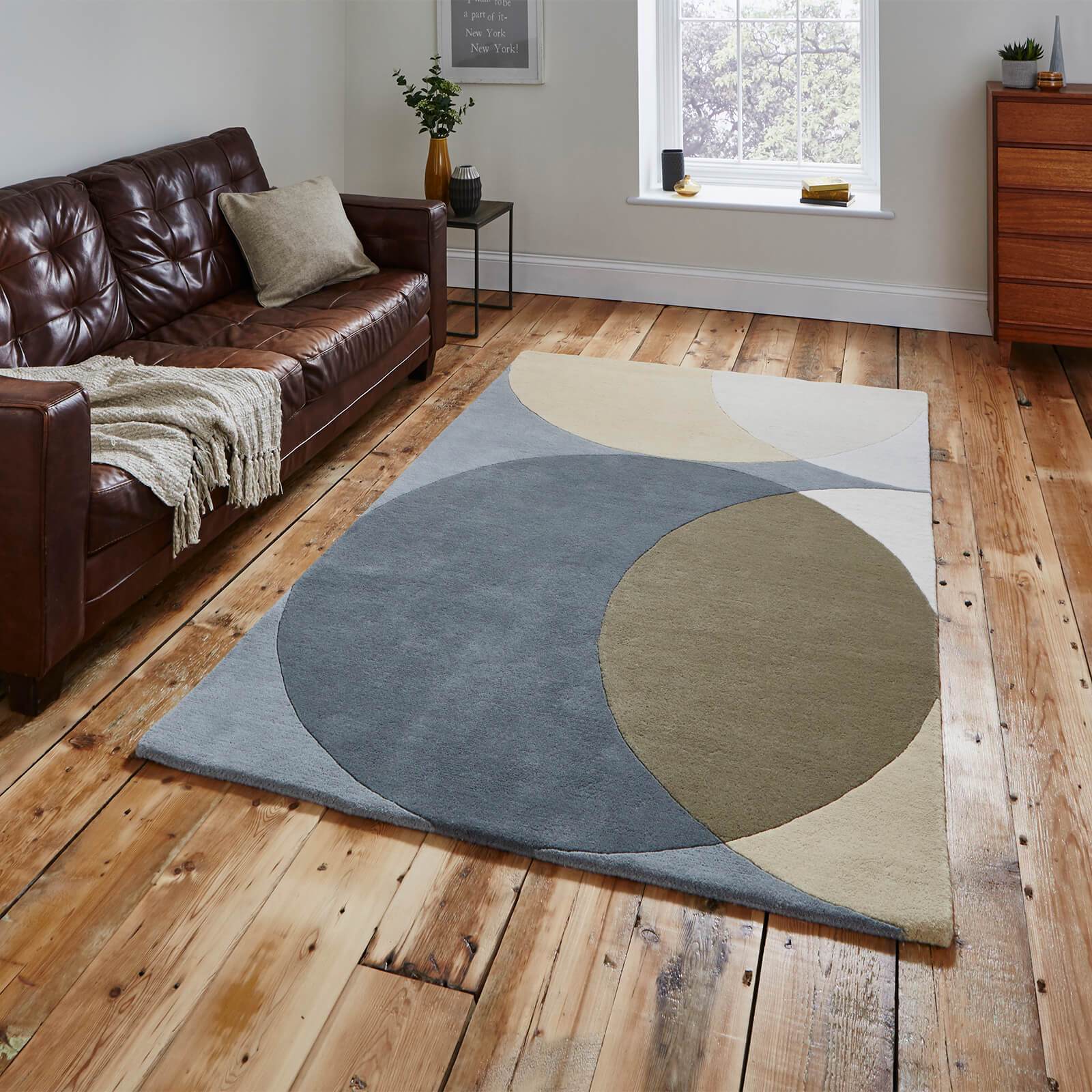 Think Rugs Elements EL43 Grey Rug