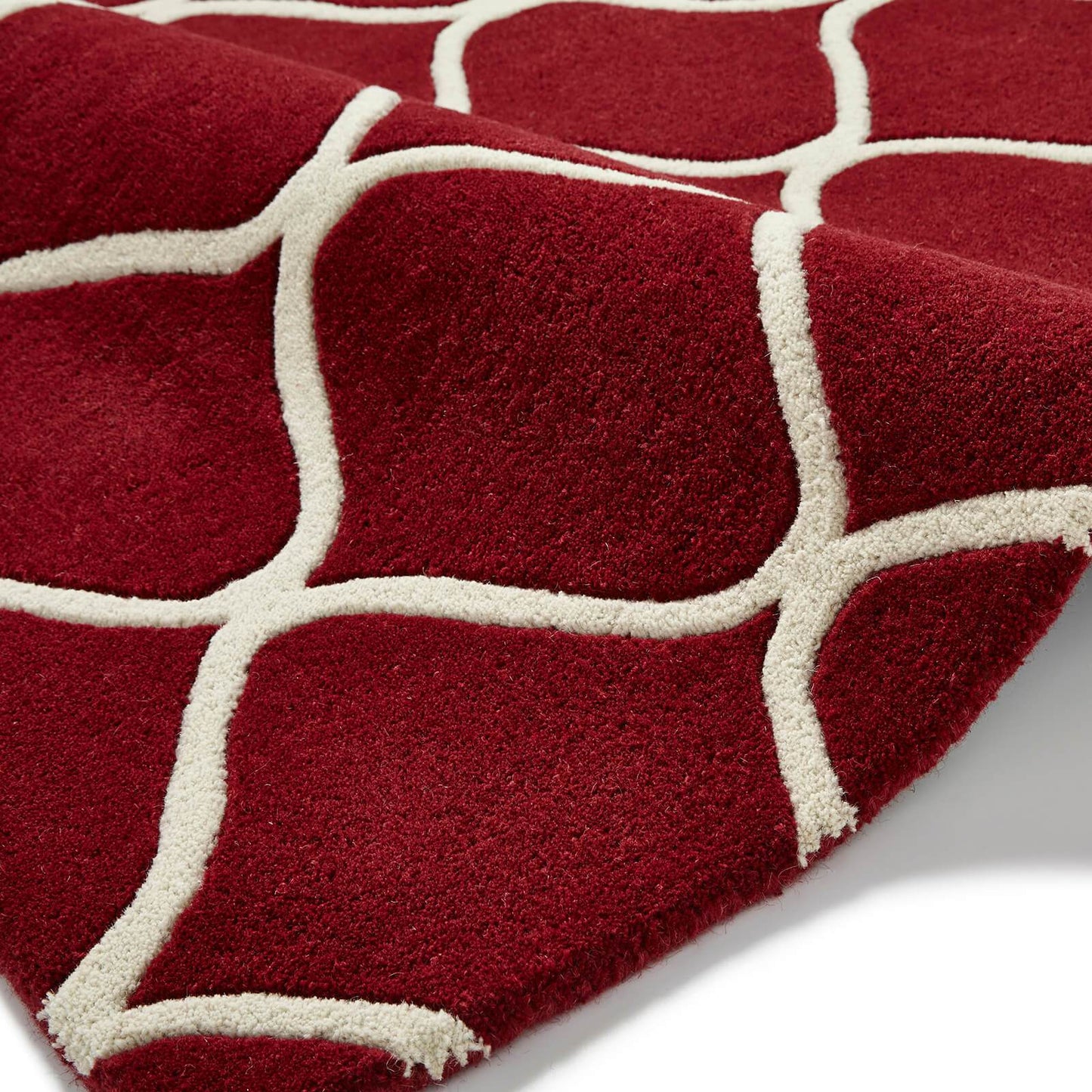 Think Rugs Elements EL 65 Red Rug