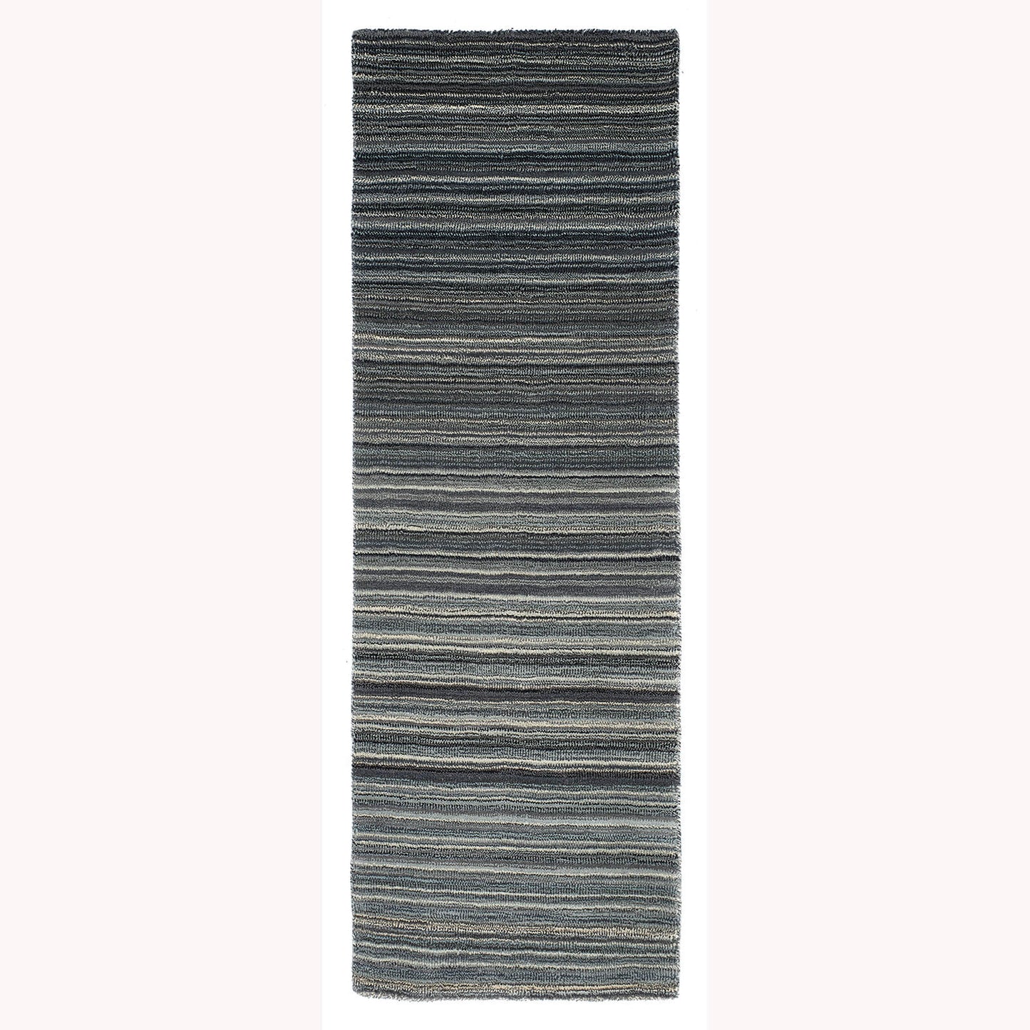 Origins Fine Stripes Grey Rug