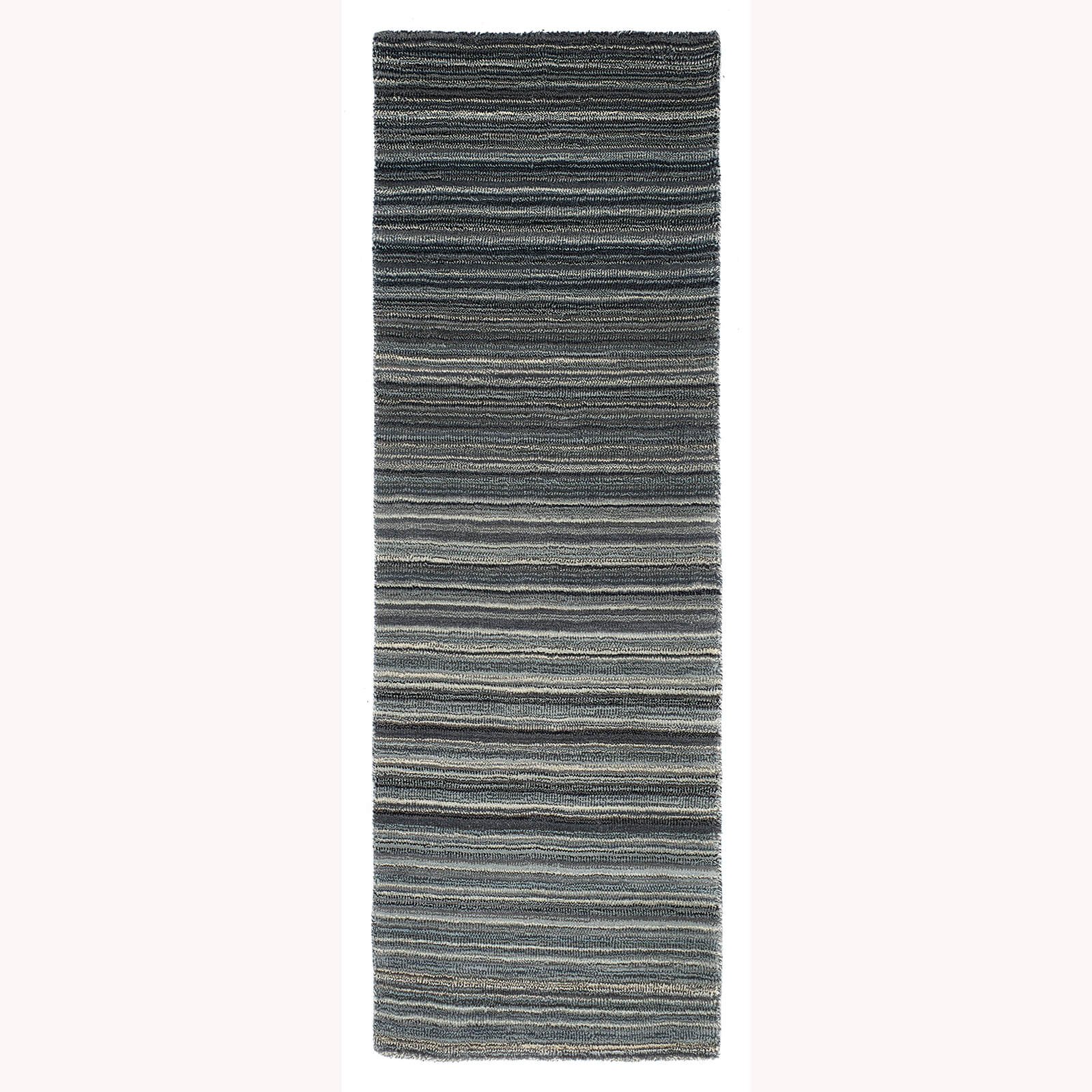 Origins Fine Stripes Grey Rug