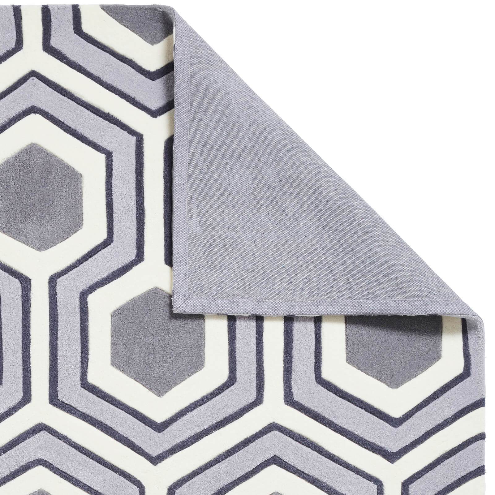 Think Rugs Hong Kong 3661 Grey Rug