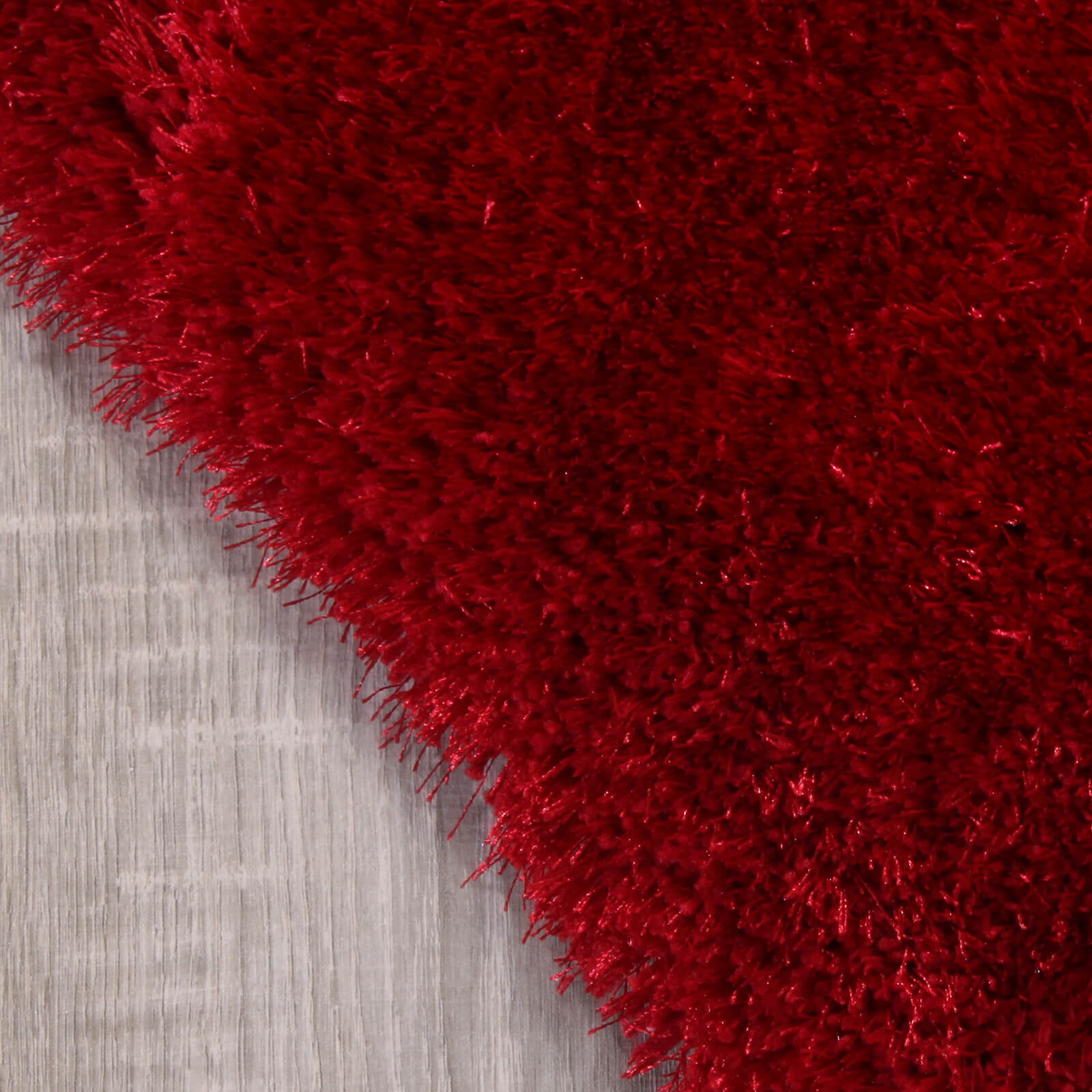 Handmade Carpets Indigo Plain Red Rug